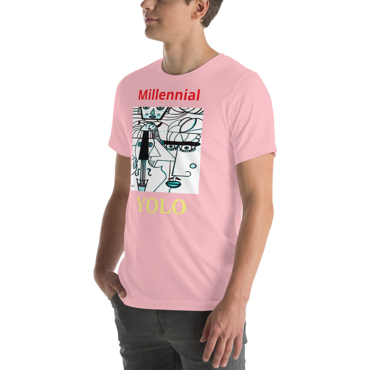 KW Gallery Wearable Art Tee 18 YOLO - Winter Sunshine Marketplace