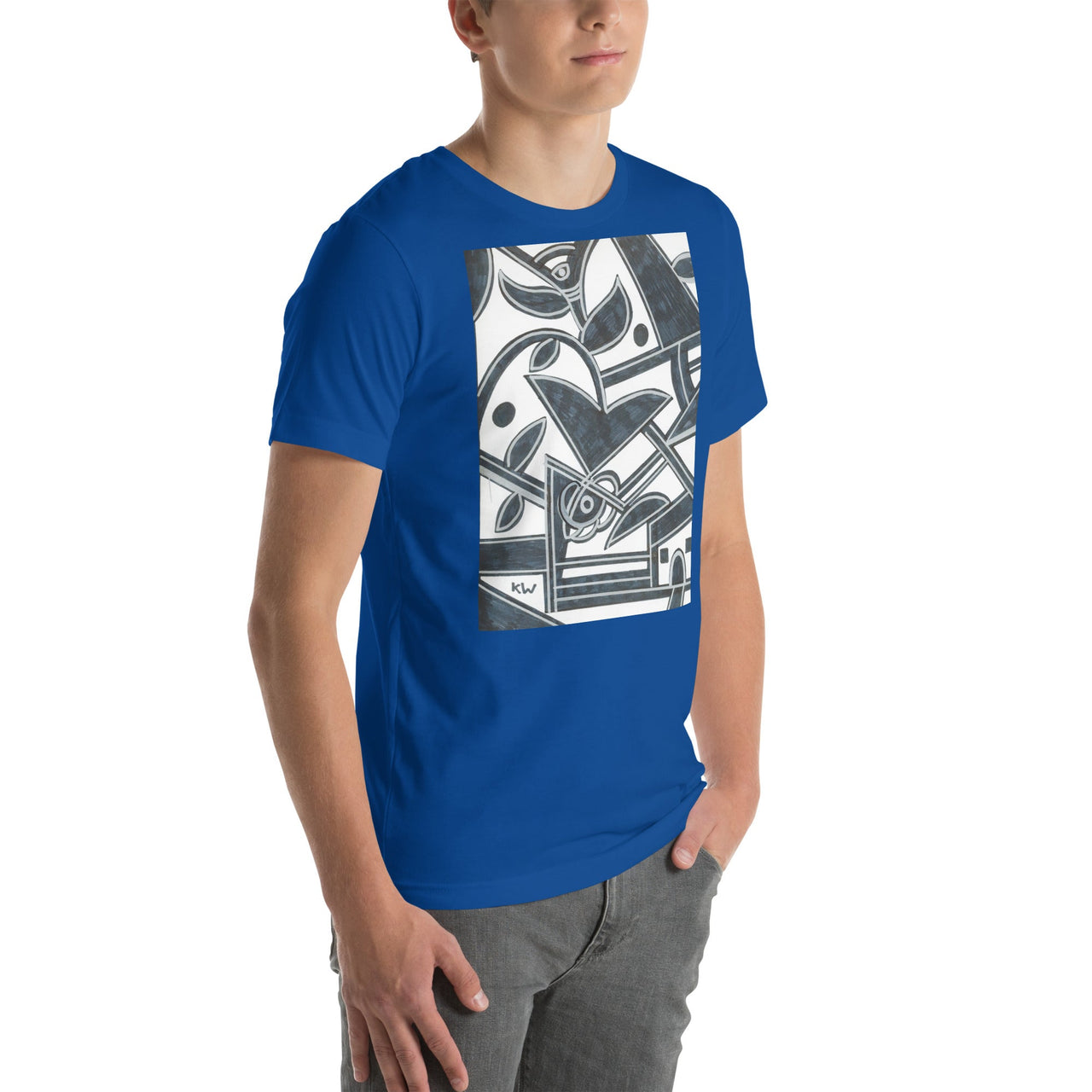 KW Gallery Wearable Art Tee 19 - Winter Sunshine Marketplace