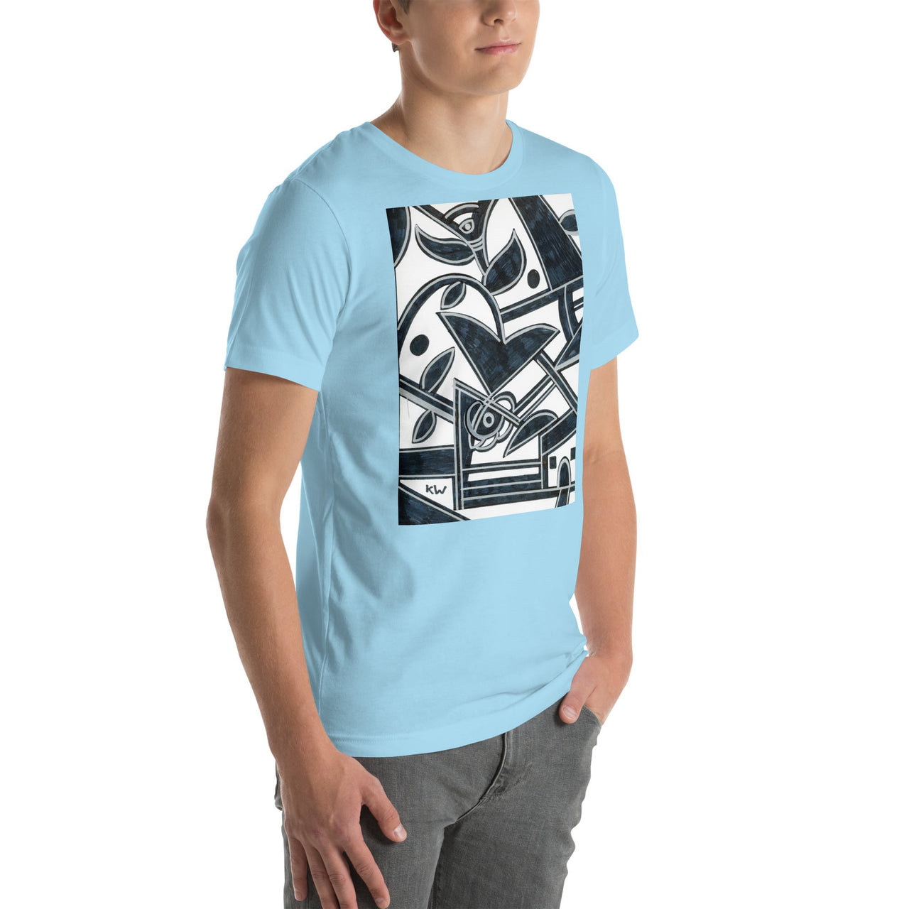 KW Gallery Wearable Art Tee 19 - Winter Sunshine Marketplace