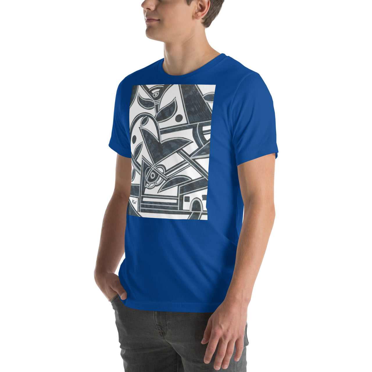 KW Gallery Wearable Art Tee 19 - Winter Sunshine Marketplace