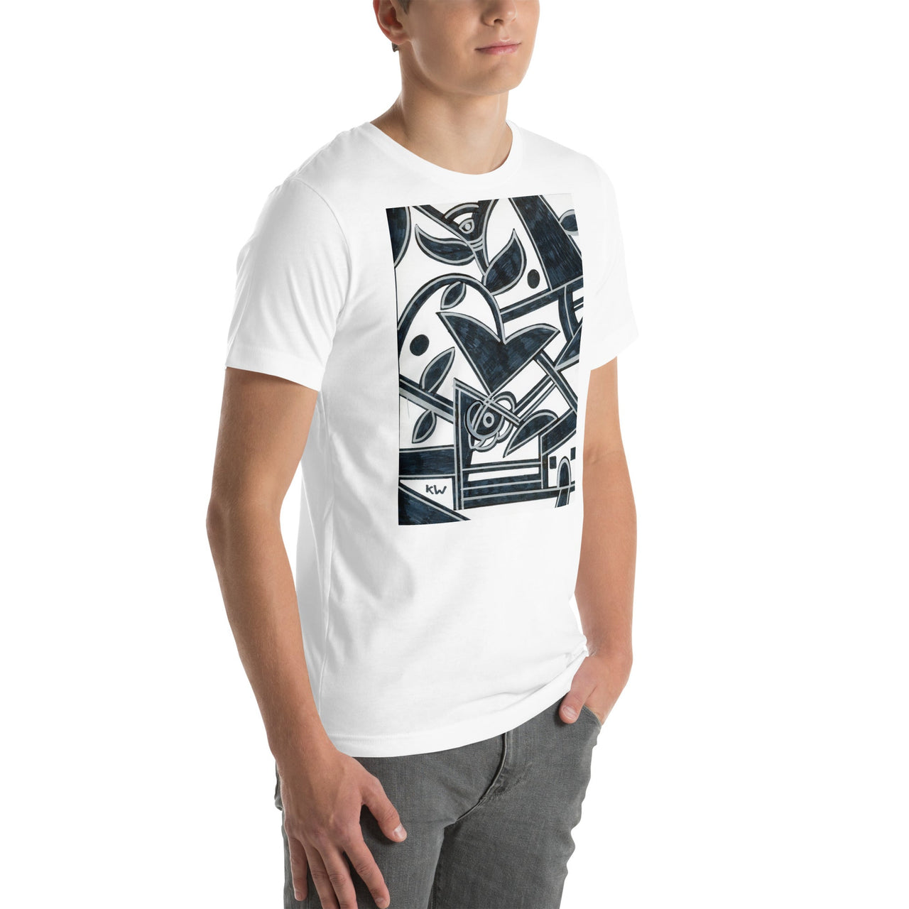 KW Gallery Wearable Art Tee 19 - Winter Sunshine Marketplace