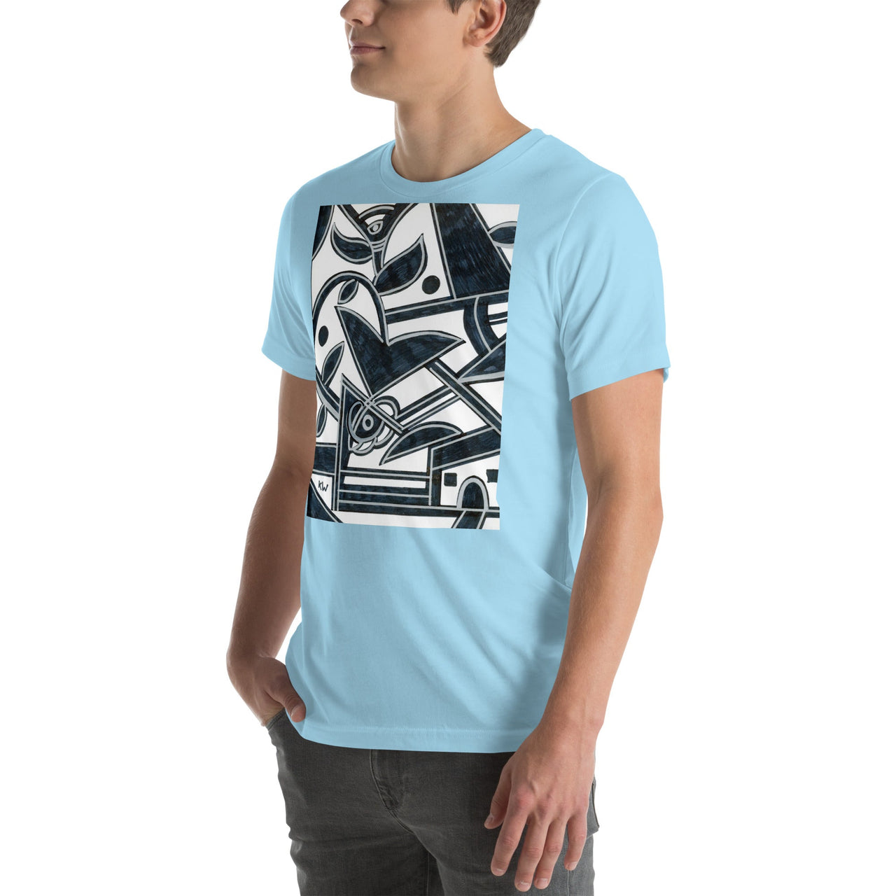 KW Gallery Wearable Art Tee 19 - Winter Sunshine Marketplace