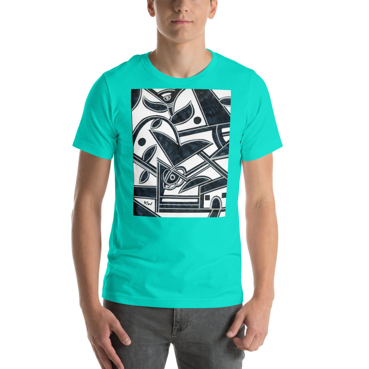 KW Gallery Wearable Art Tee 19 - Winter Sunshine Marketplace