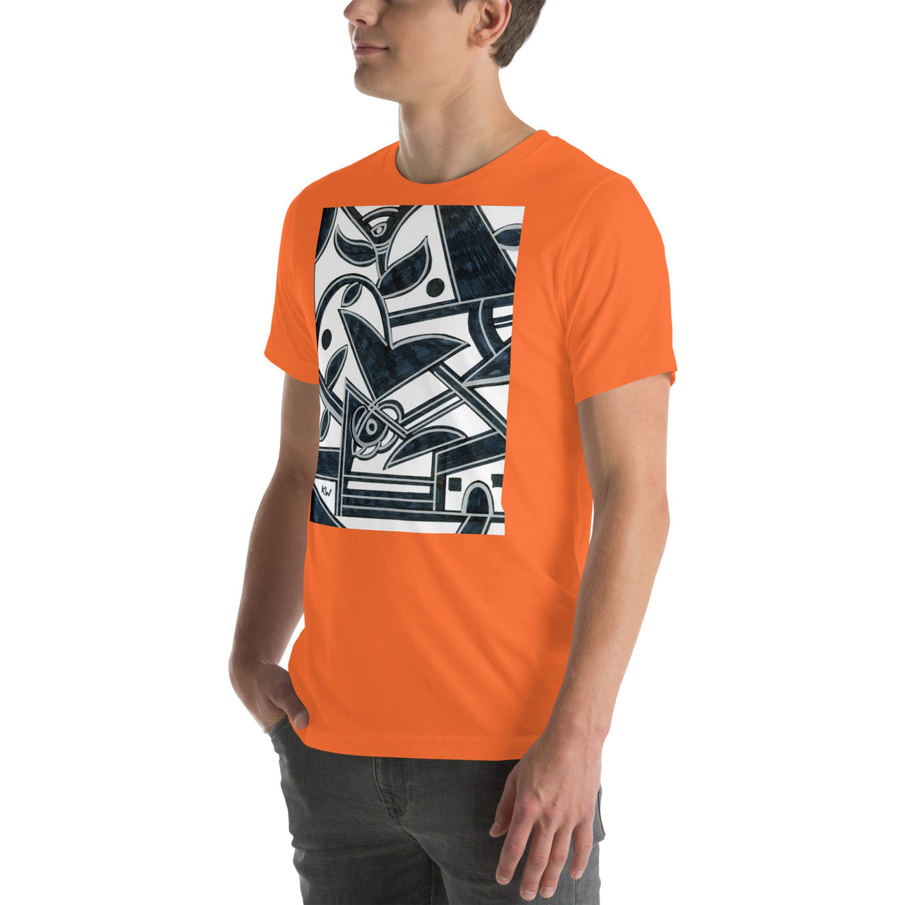 KW Gallery Wearable Art Tee 19 - Winter Sunshine Marketplace