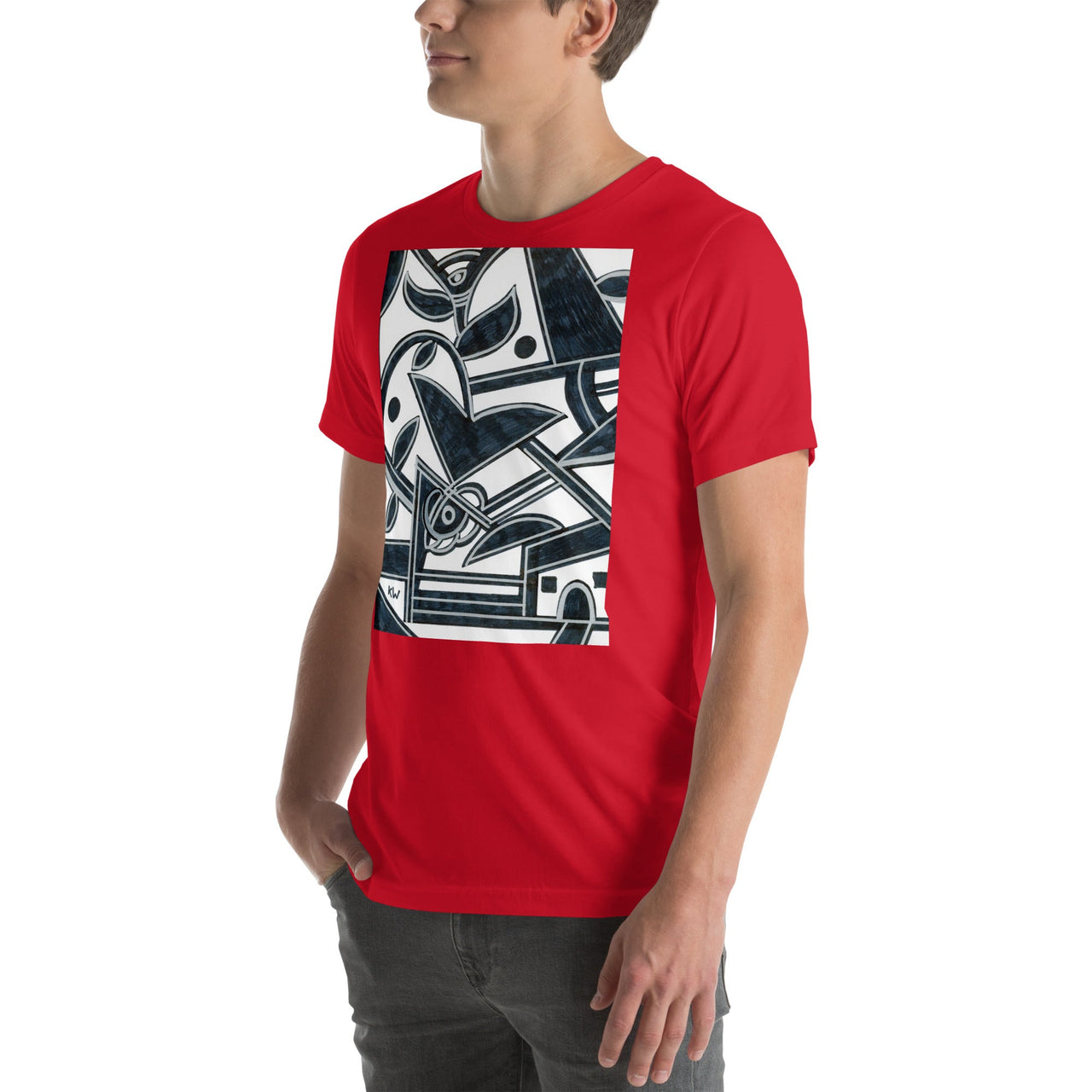 KW Gallery Wearable Art Tee 19 - Winter Sunshine Marketplace