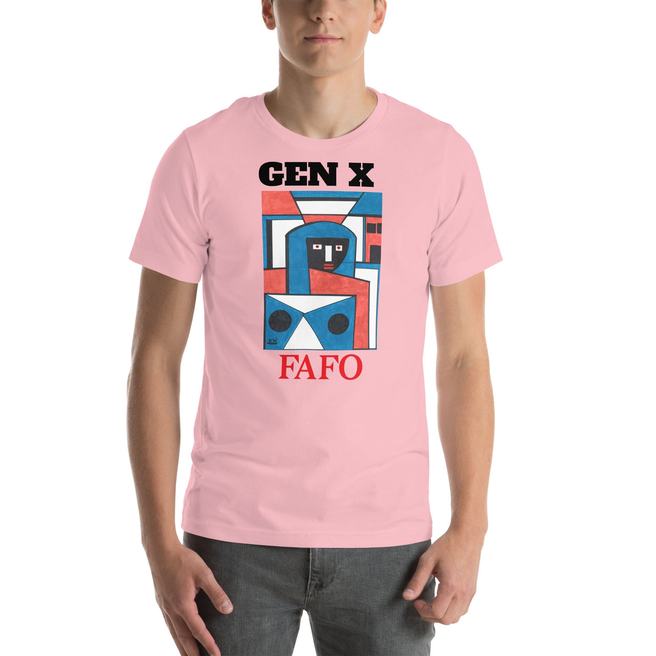 KW Gallery Wearable Art Tee 2 FAFO - Winter Sunshine Marketplace