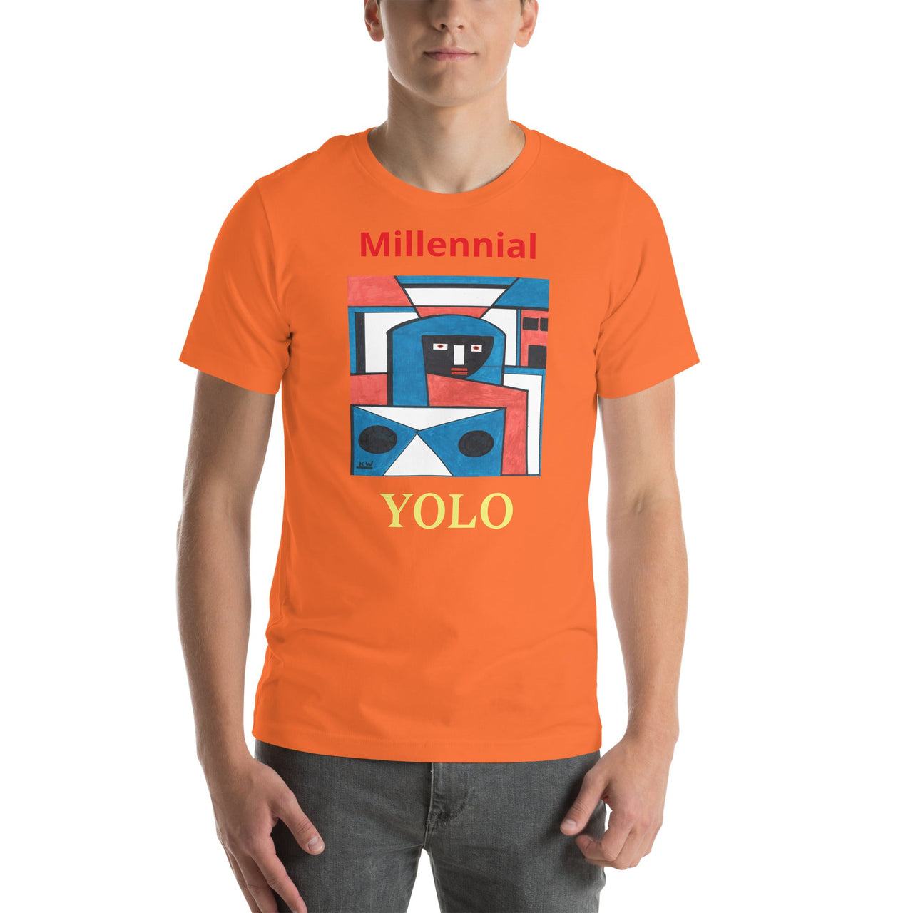 KW Gallery Wearable Art Tee 2 YOLO - Winter Sunshine Marketplace