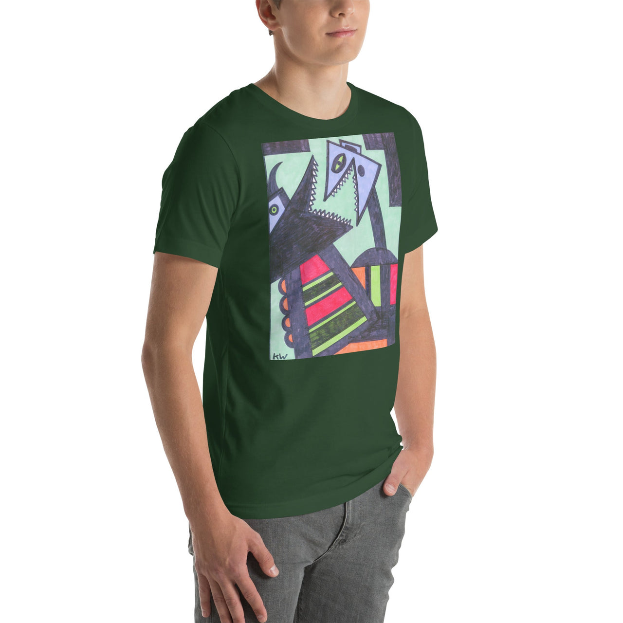 KW Gallery Wearable Art Tee 20 - Winter Sunshine Marketplace