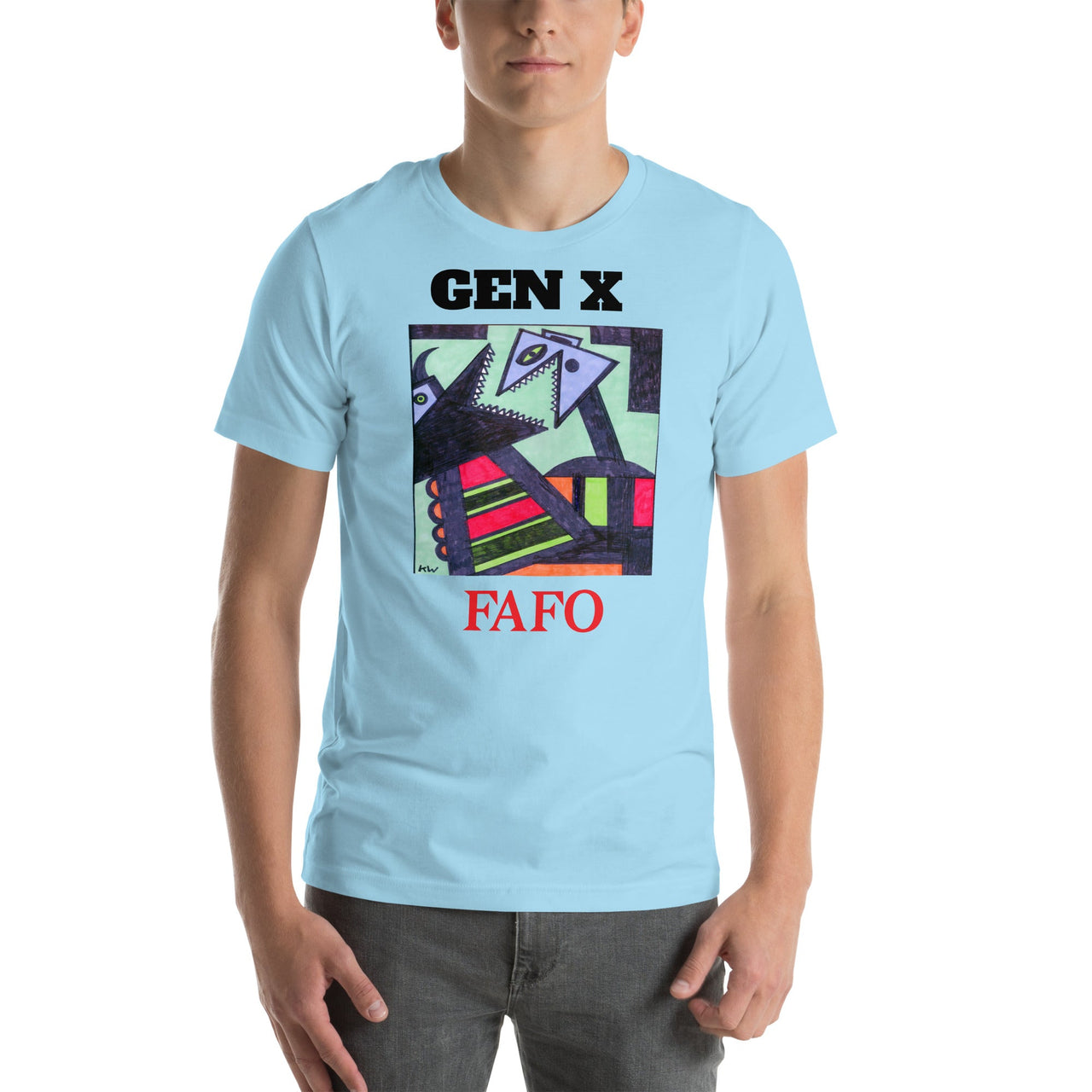 KW Gallery Wearable Art Tee 20 FAFO - Winter Sunshine Marketplace