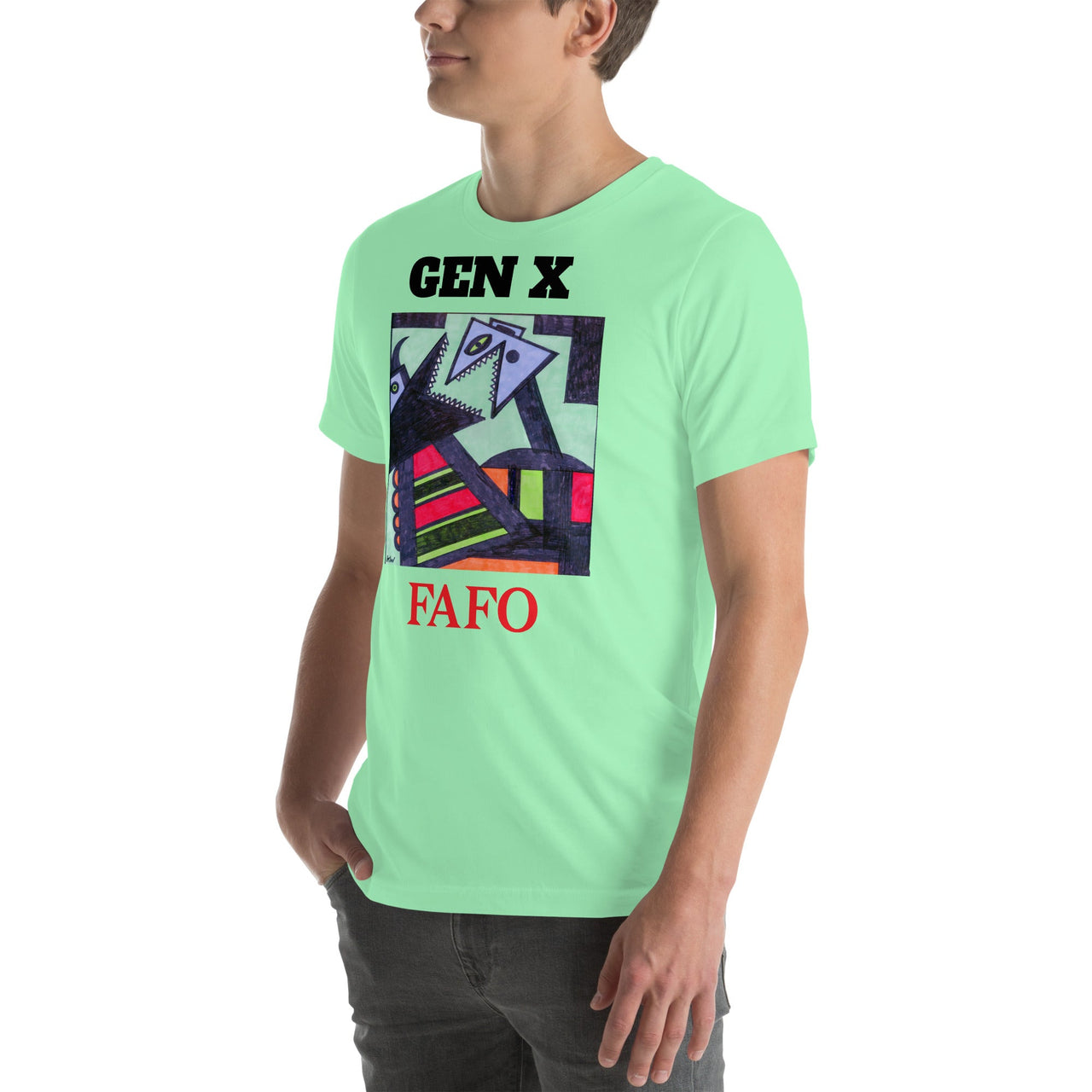 KW Gallery Wearable Art Tee 20 FAFO - Winter Sunshine Marketplace