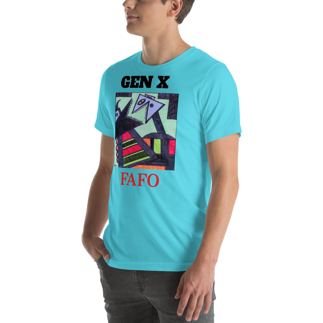 KW Gallery Wearable Art Tee 20 FAFO - Winter Sunshine Marketplace