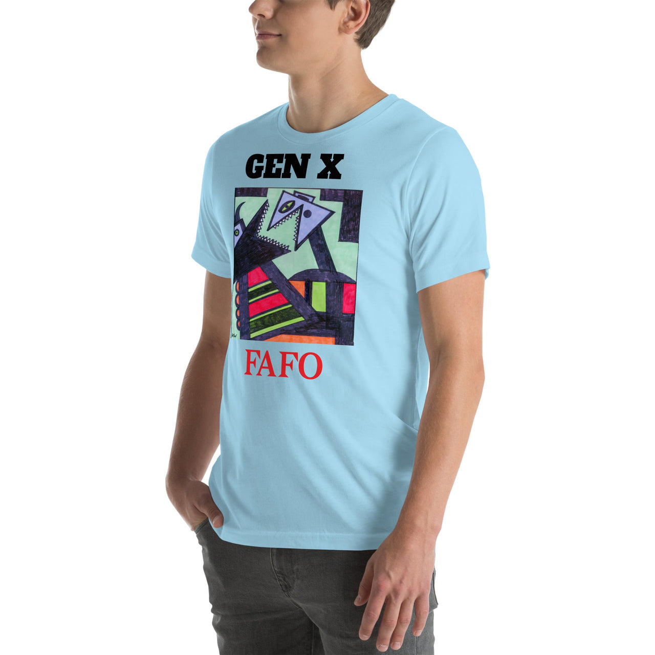 KW Gallery Wearable Art Tee 20 FAFO - Winter Sunshine Marketplace