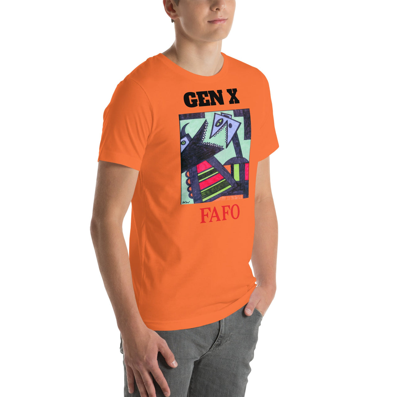 KW Gallery Wearable Art Tee 20 FAFO - Winter Sunshine Marketplace