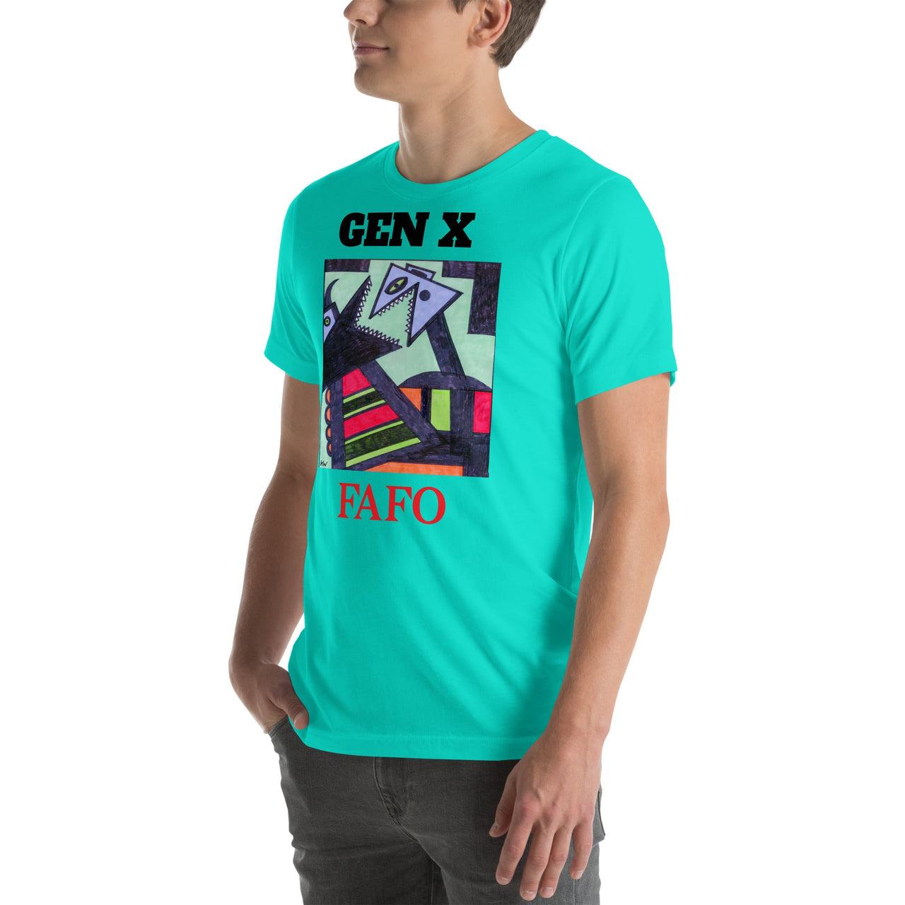 KW Gallery Wearable Art Tee 20 FAFO - Winter Sunshine Marketplace