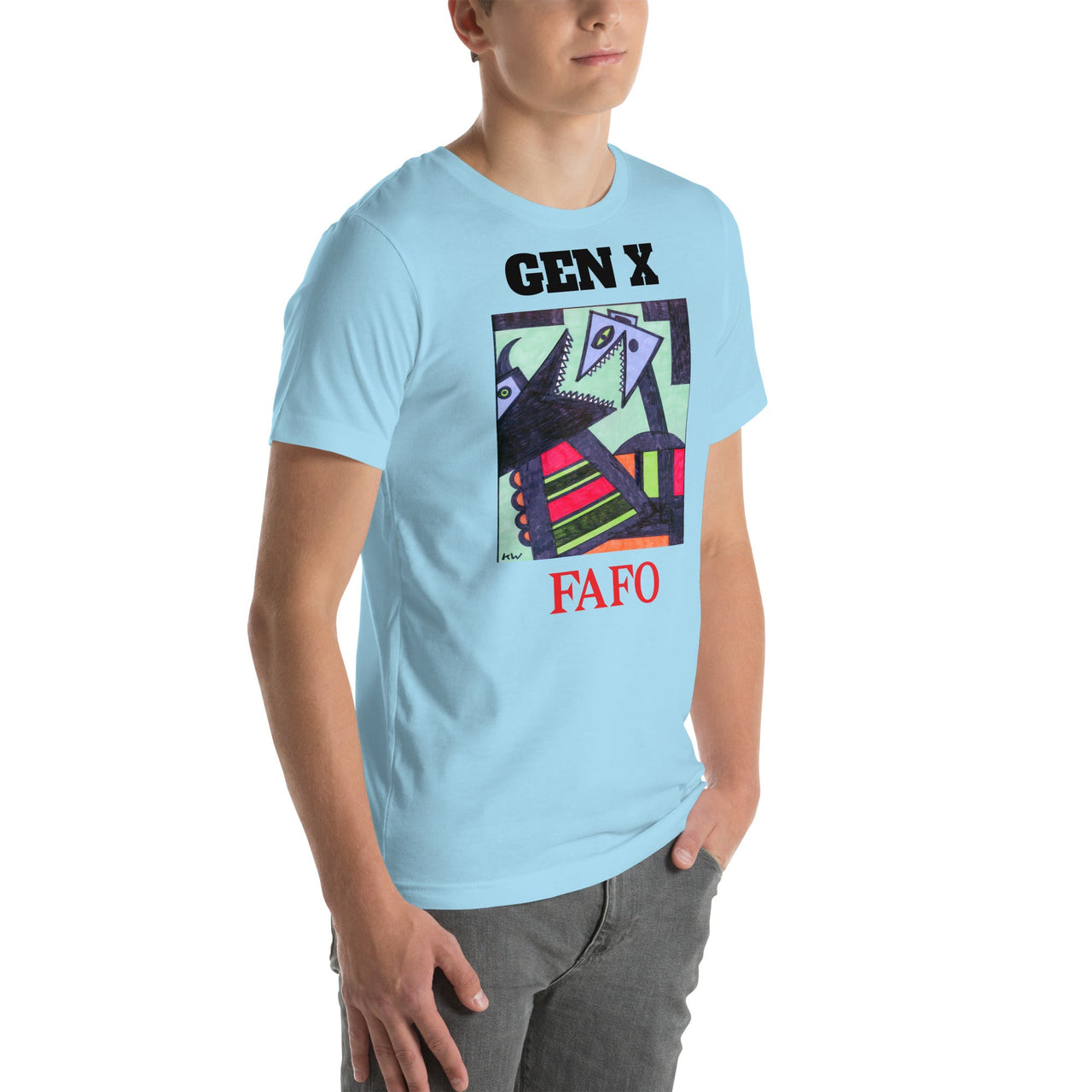 KW Gallery Wearable Art Tee 20 FAFO - Winter Sunshine Marketplace