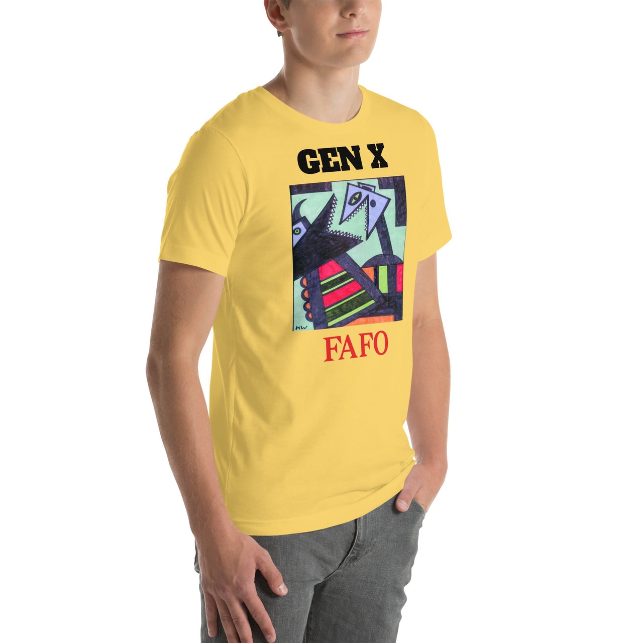 KW Gallery Wearable Art Tee 20 FAFO - Winter Sunshine Marketplace