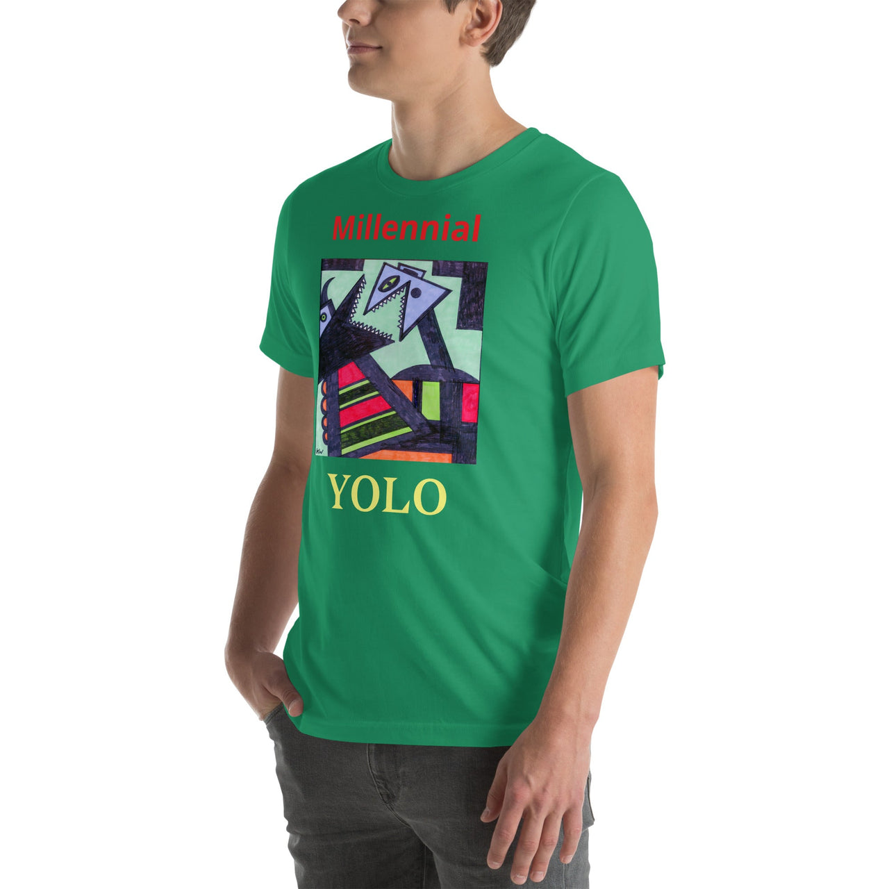 KW Gallery Wearable Art Tee 20 YOLO - Winter Sunshine Marketplace