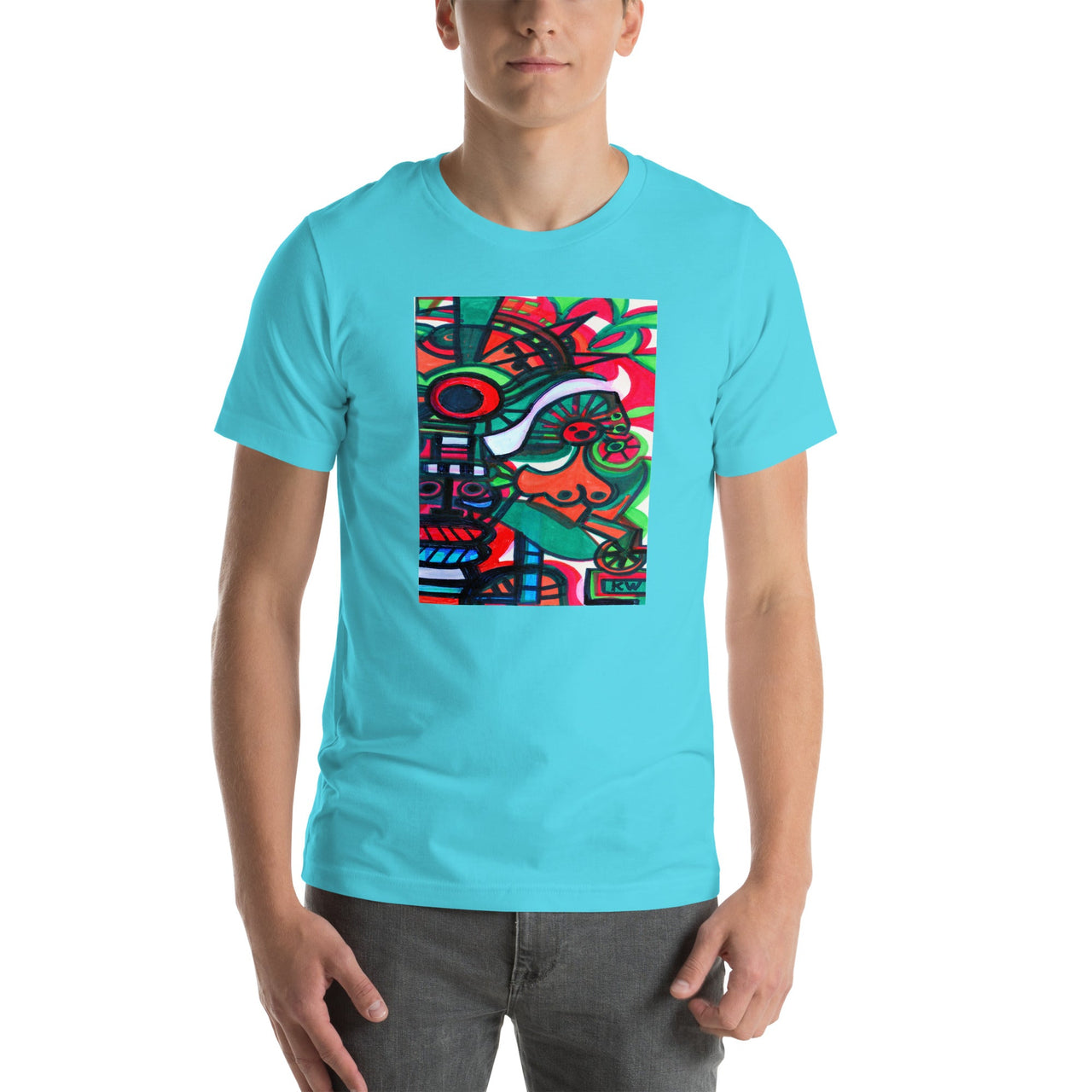 KW Gallery Wearable Art Tee 21 - Winter Sunshine Marketplace