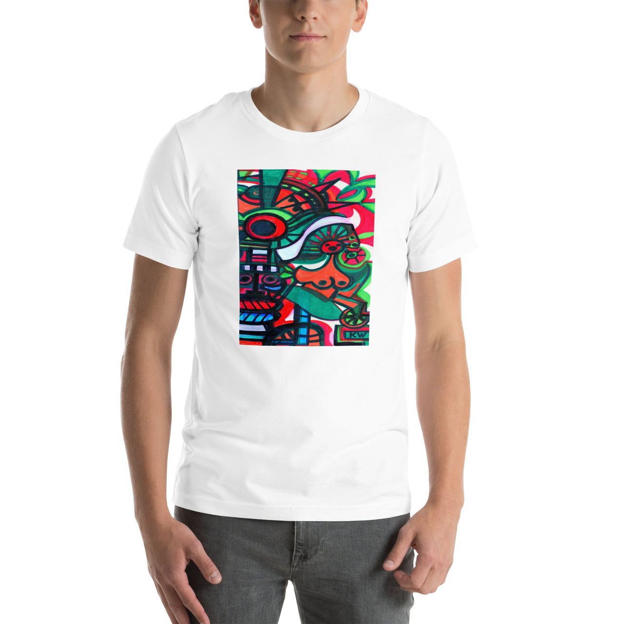 KW Gallery Wearable Art Tee 21 - Winter Sunshine Marketplace