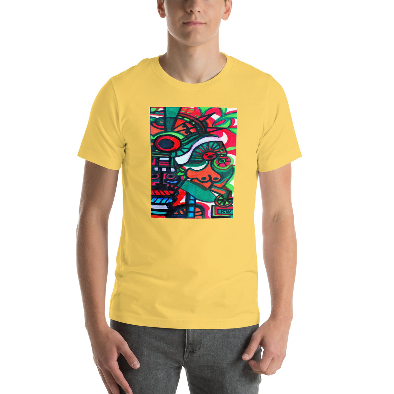 KW Gallery Wearable Art Tee 21 - Winter Sunshine Marketplace
