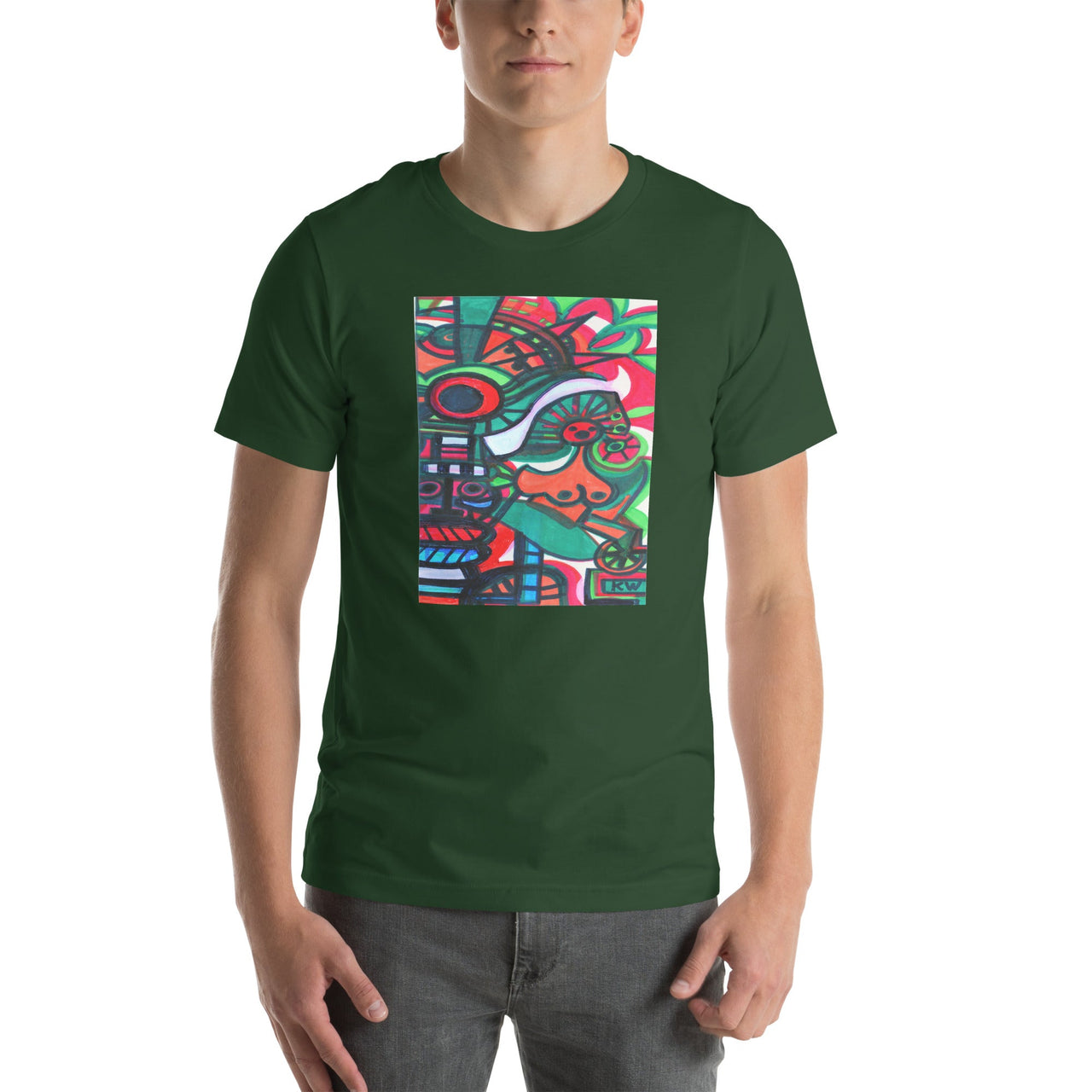 KW Gallery Wearable Art Tee 21 - Winter Sunshine Marketplace