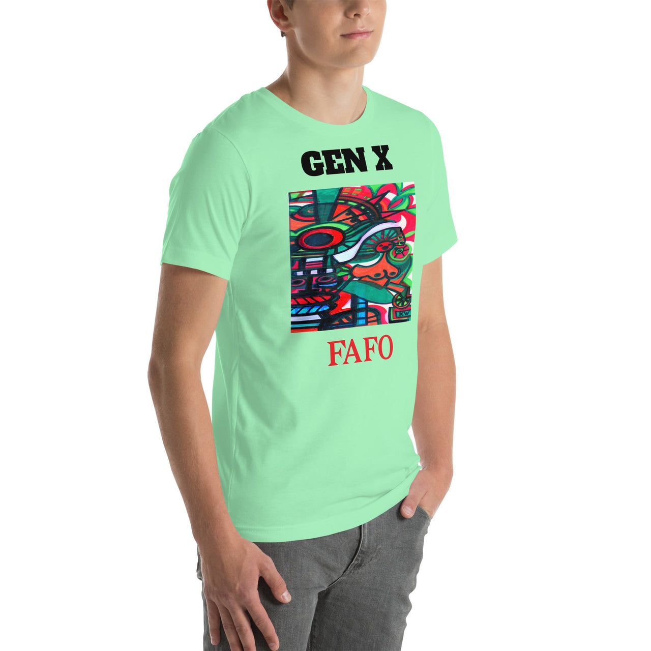 KW Gallery Wearable Art Tee 21 FAFO - Winter Sunshine Marketplace