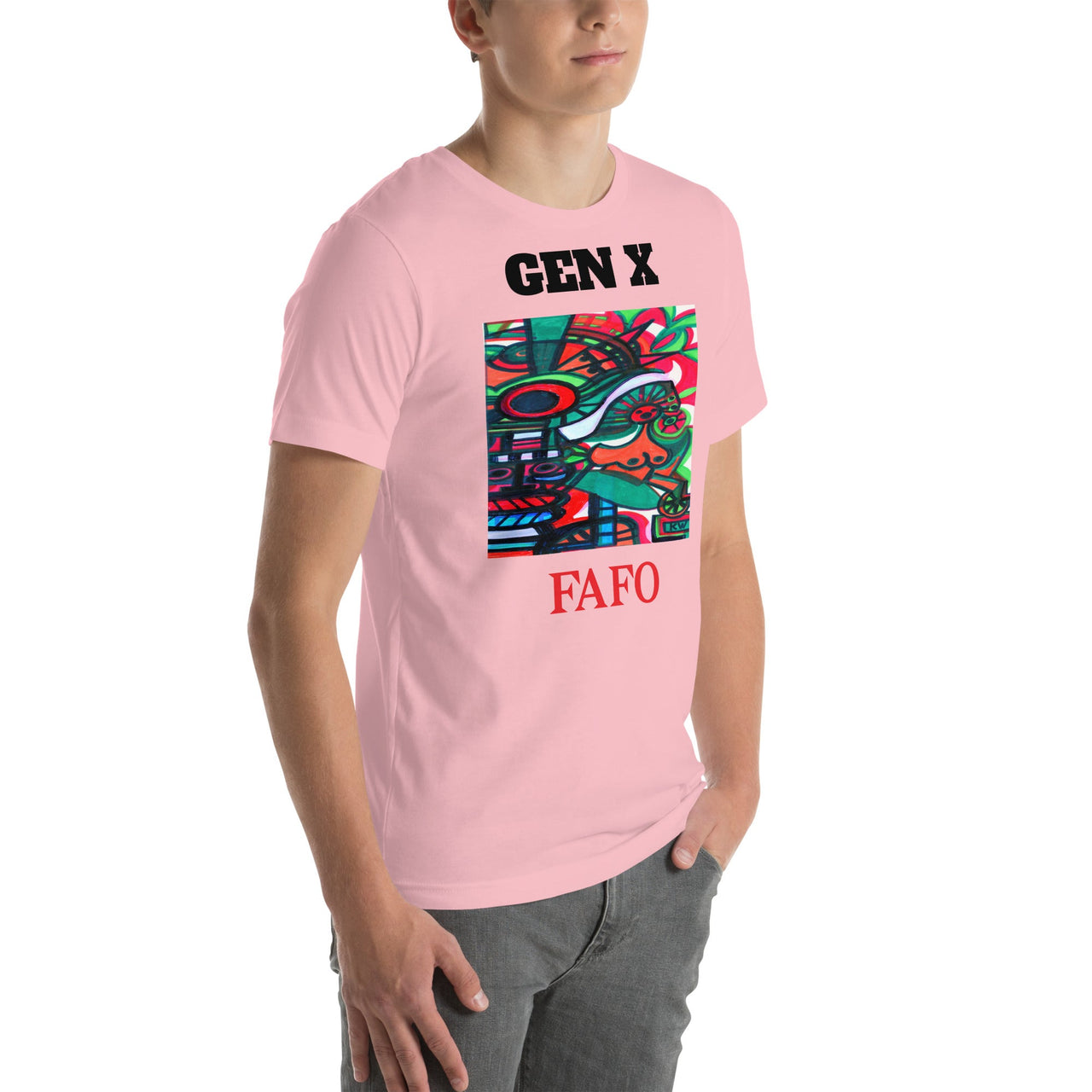 KW Gallery Wearable Art Tee 21 FAFO - Winter Sunshine Marketplace