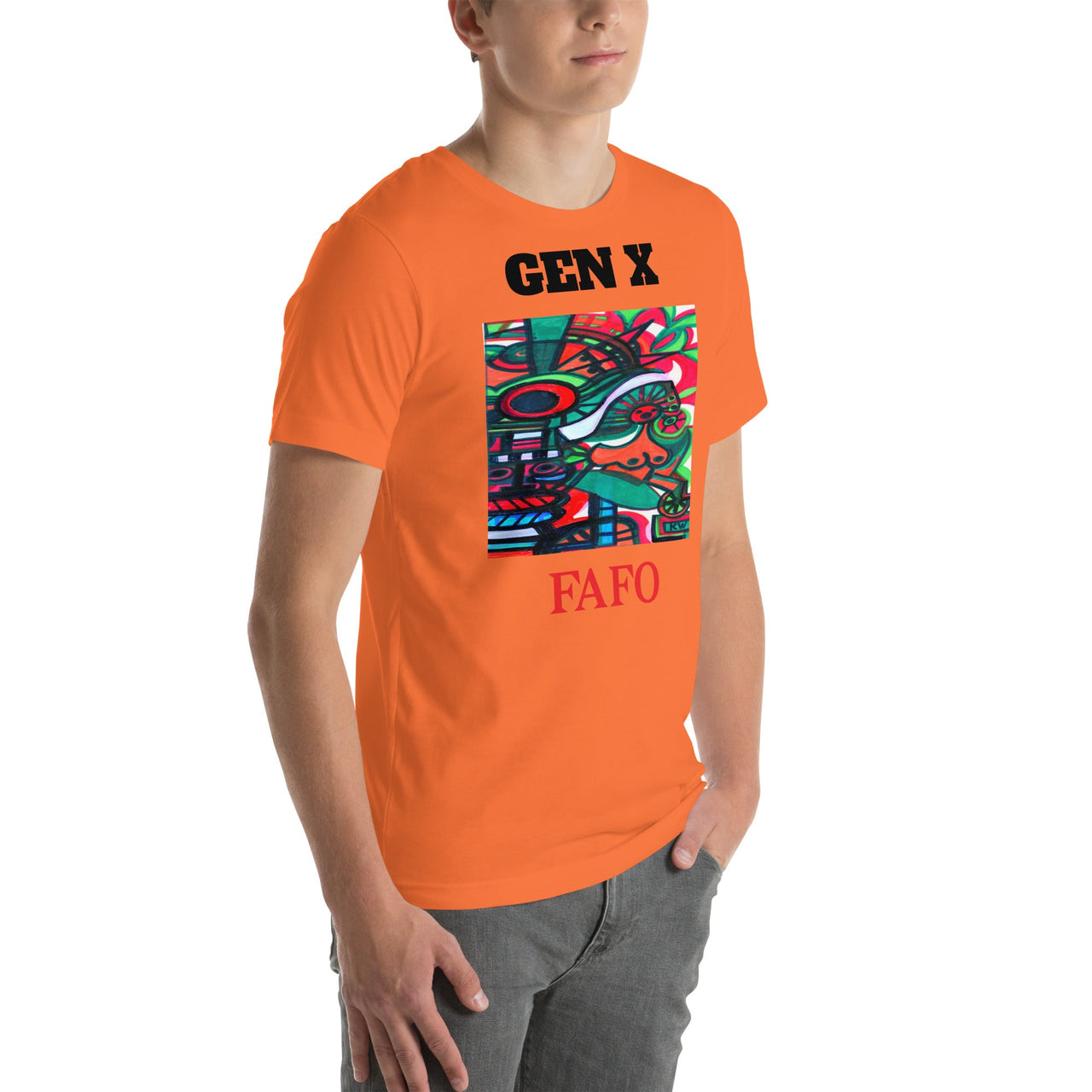 KW Gallery Wearable Art Tee 21 FAFO - Winter Sunshine Marketplace