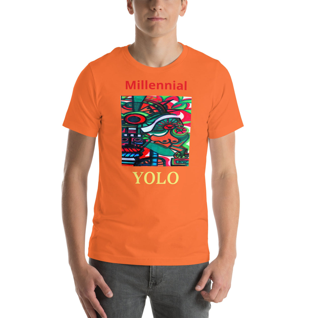 KW Gallery Wearable Art Tee 21 YOLO - Winter Sunshine Marketplace