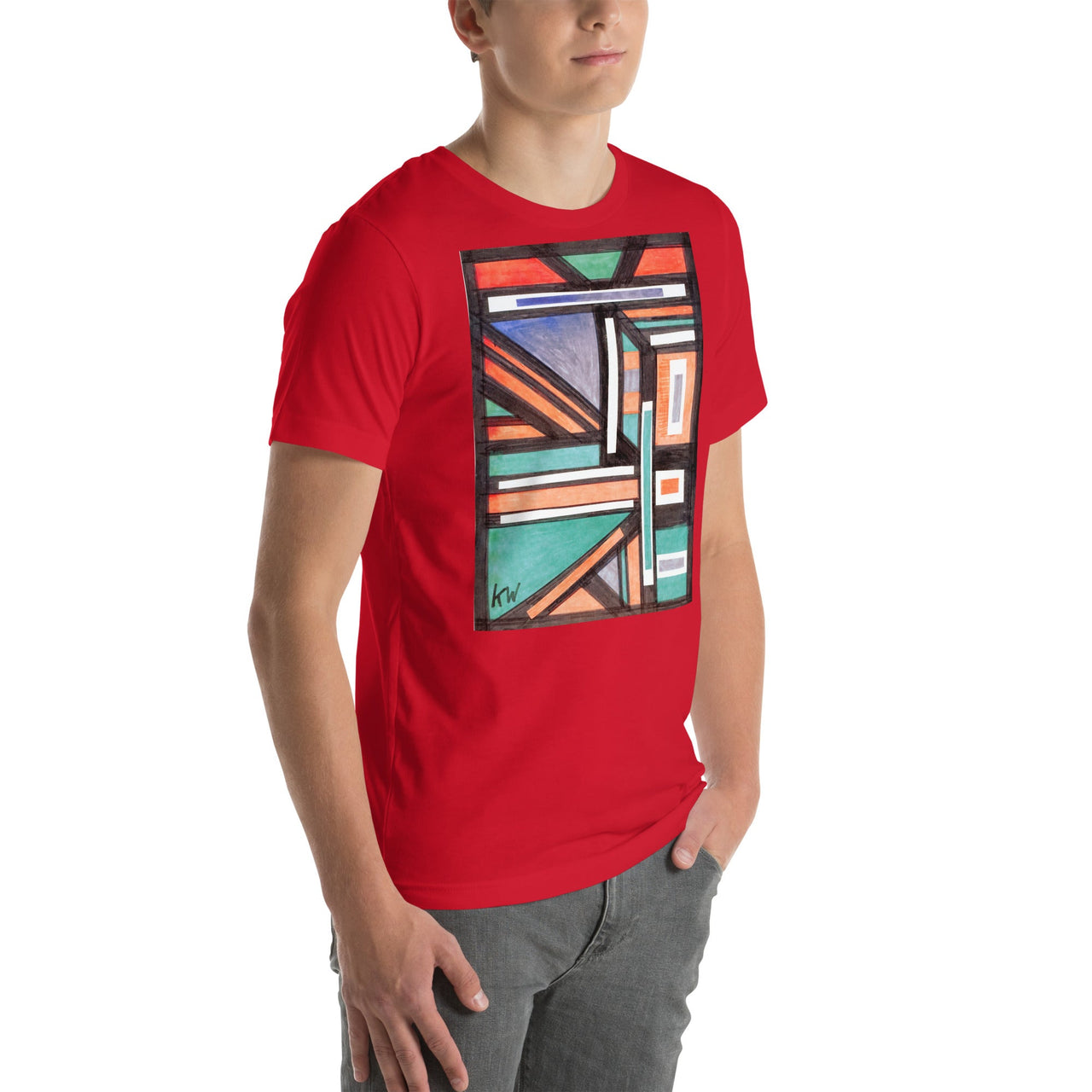 KW Gallery Wearable Art Tee 22 - Winter Sunshine Marketplace