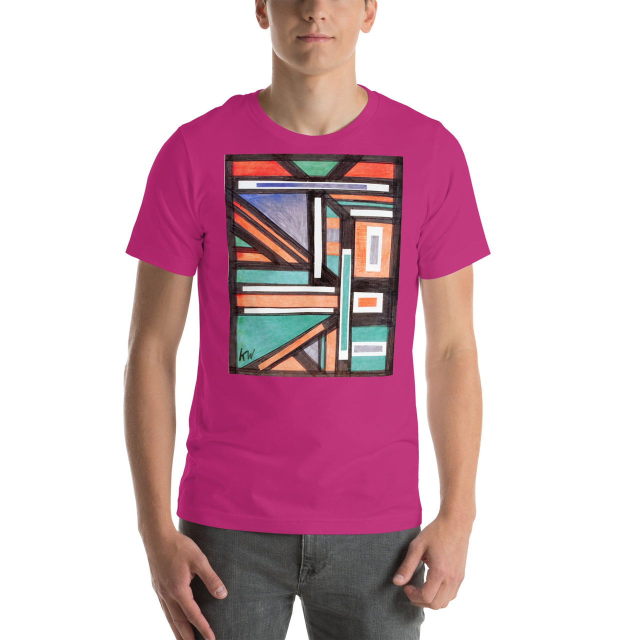 KW Gallery Wearable Art Tee 22 - Winter Sunshine Marketplace