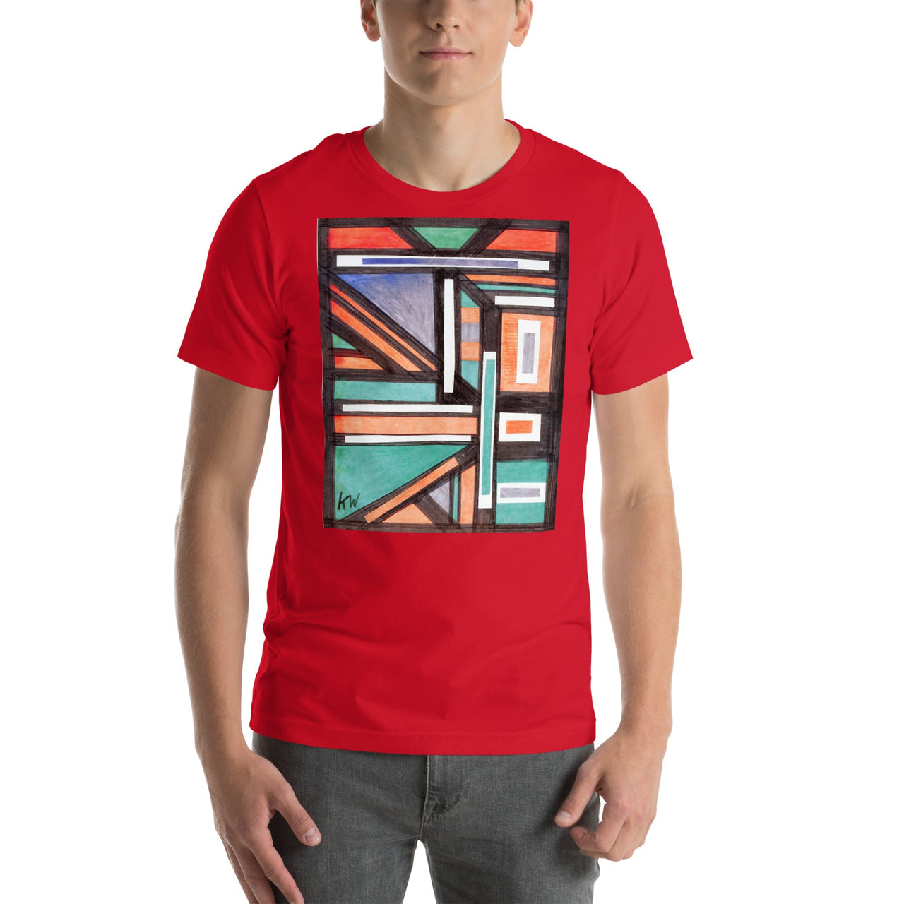 KW Gallery Wearable Art Tee 22 - Winter Sunshine Marketplace