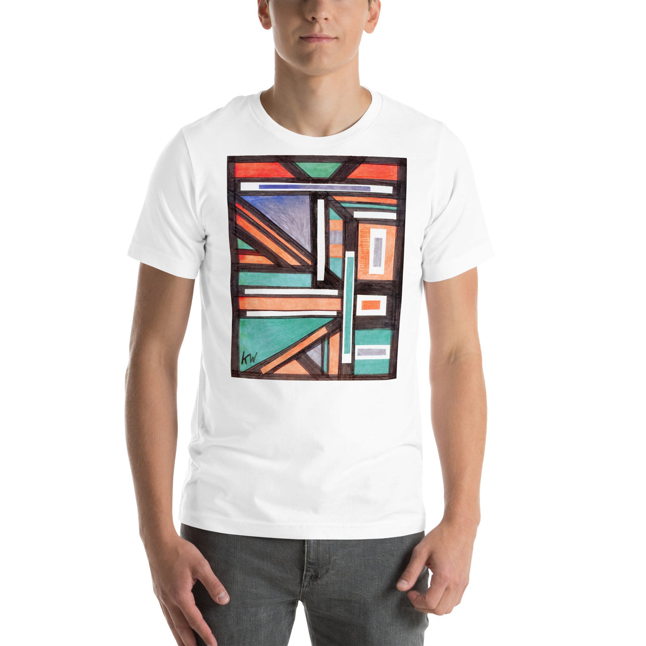 KW Gallery Wearable Art Tee 22 - Winter Sunshine Marketplace