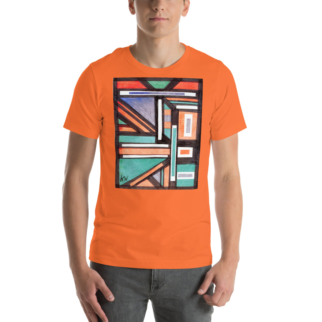 KW Gallery Wearable Art Tee 22 - Winter Sunshine Marketplace