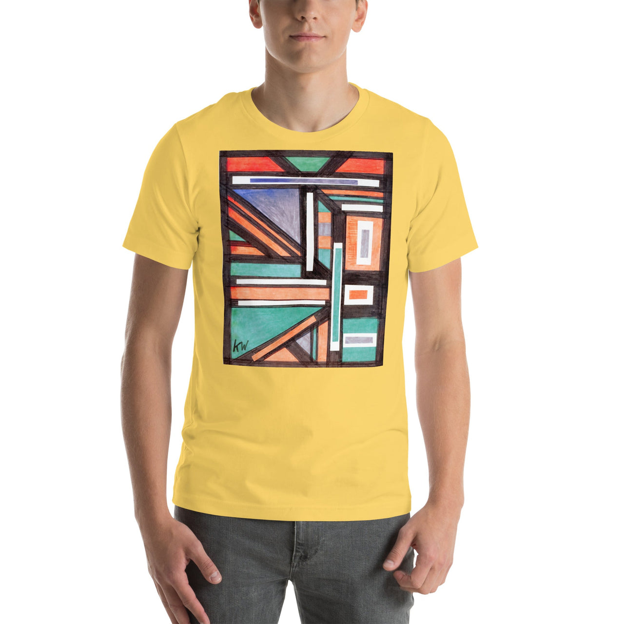 KW Gallery Wearable Art Tee 22 - Winter Sunshine Marketplace