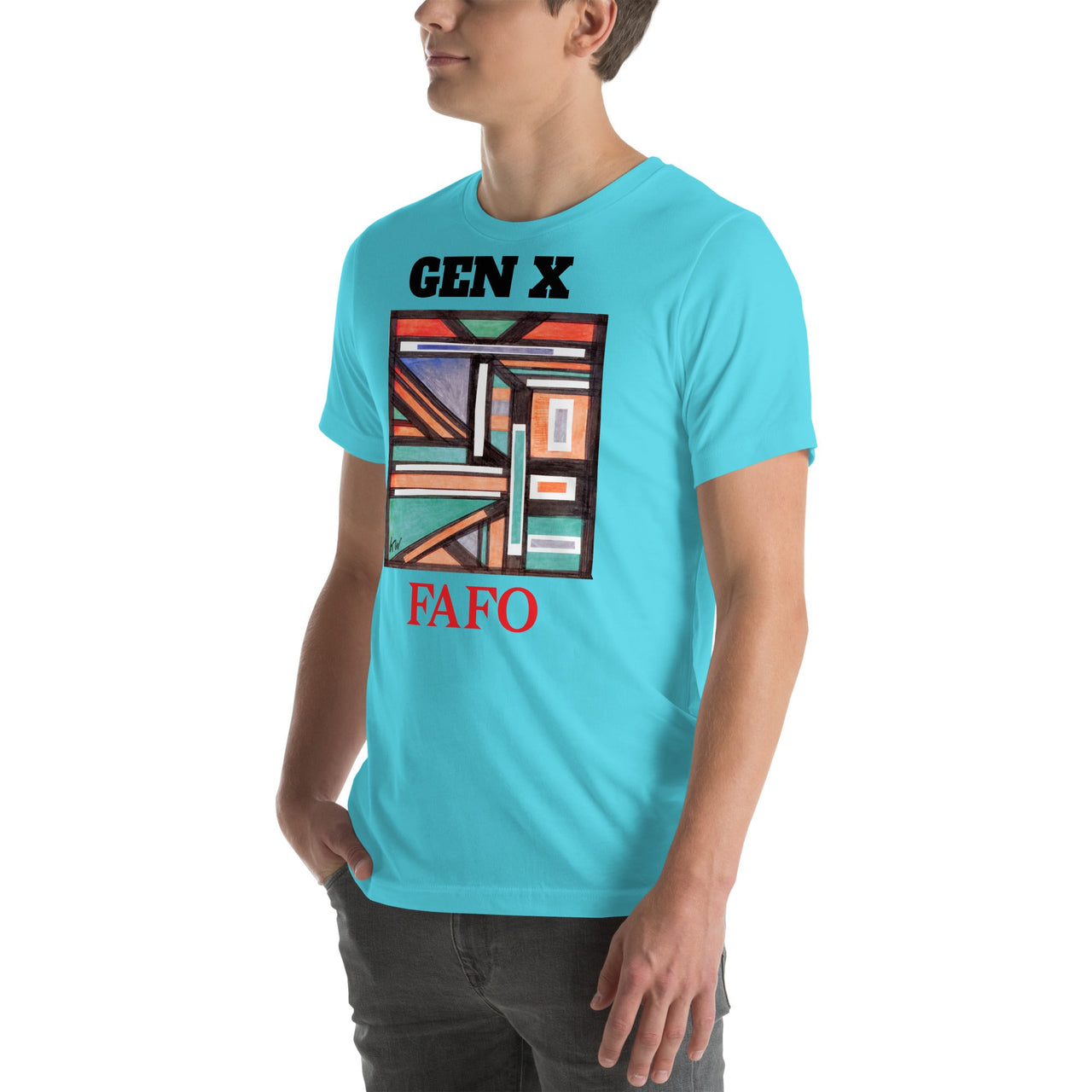 KW Gallery Wearable Art Tee 22 FAFO - Winter Sunshine Marketplace