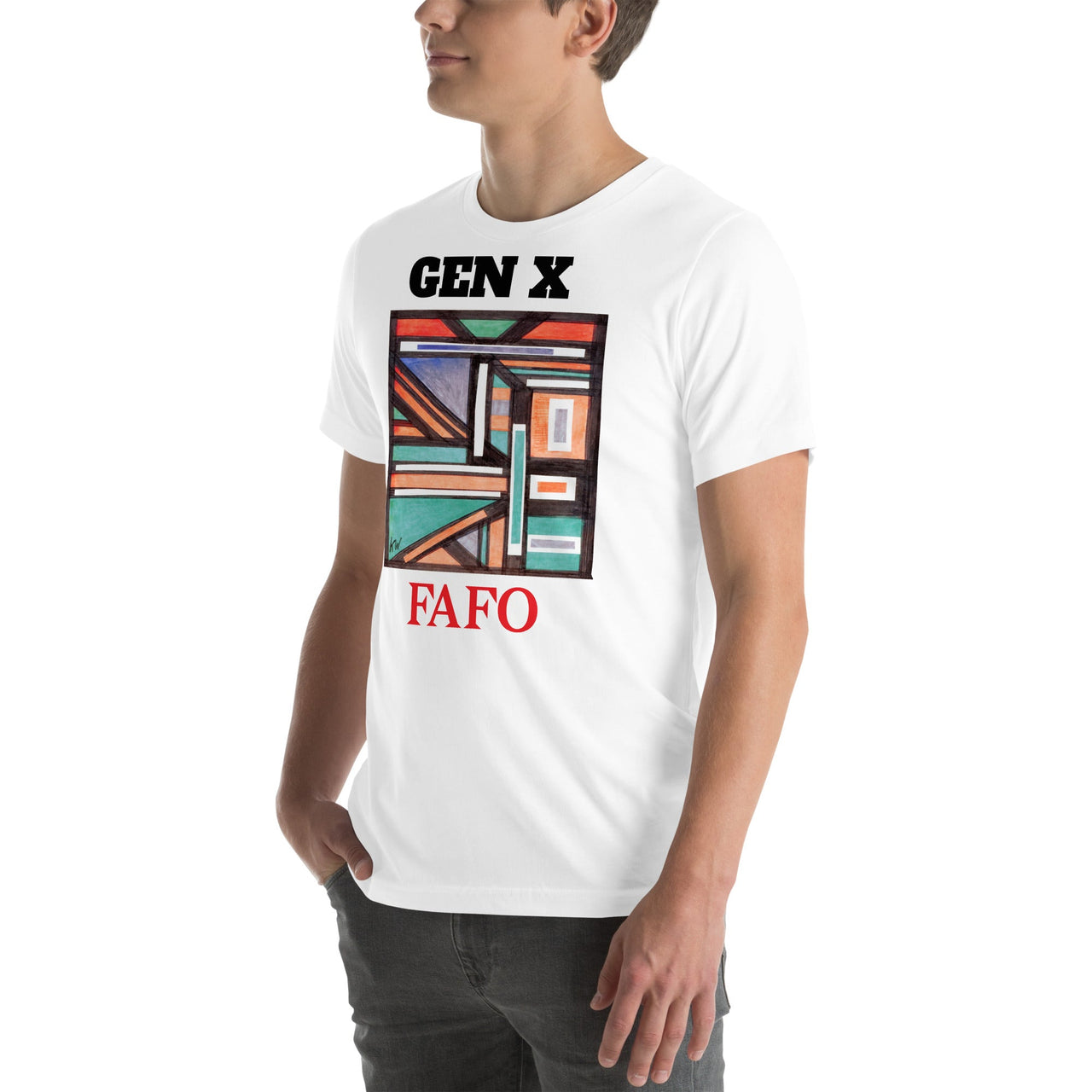 KW Gallery Wearable Art Tee 22 FAFO - Winter Sunshine Marketplace