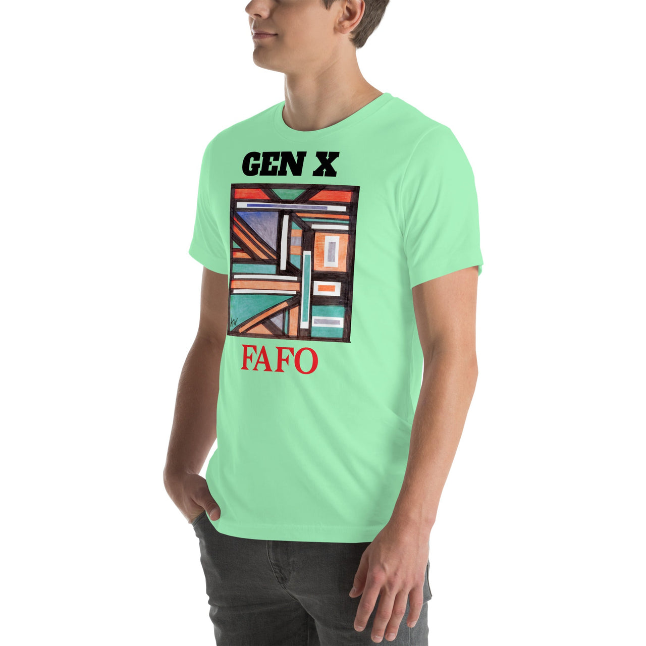 KW Gallery Wearable Art Tee 22 FAFO - Winter Sunshine Marketplace