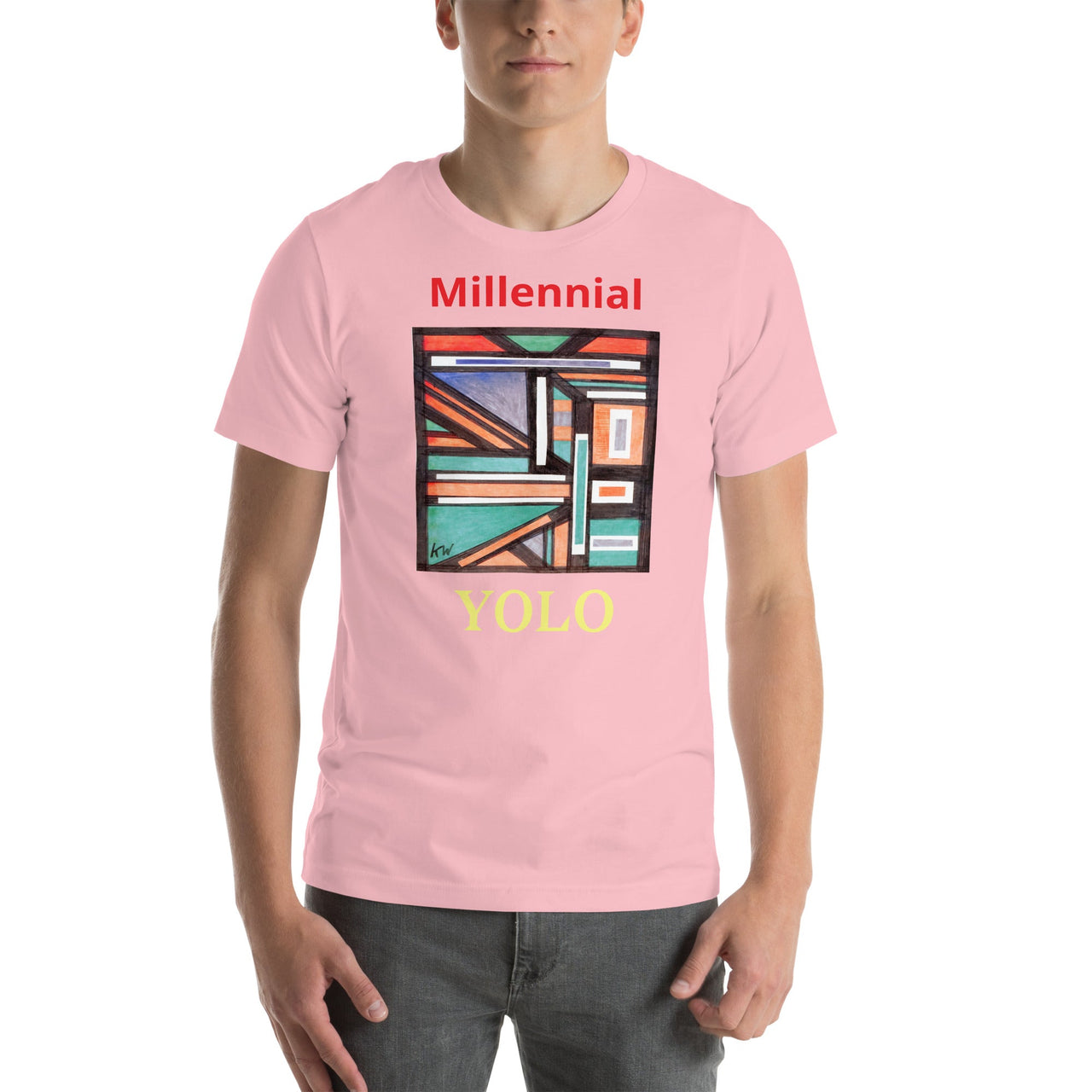 KW Gallery Wearable Art Tee 22 YOLO - Winter Sunshine Marketplace