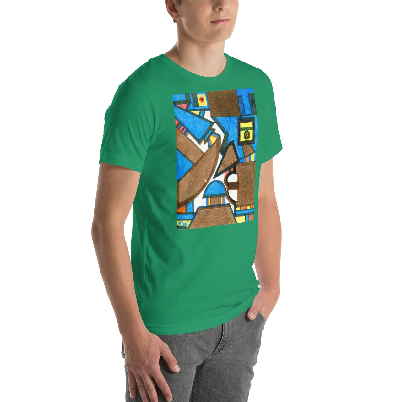 KW Gallery Wearable Art Tee 23 - Winter Sunshine Marketplace