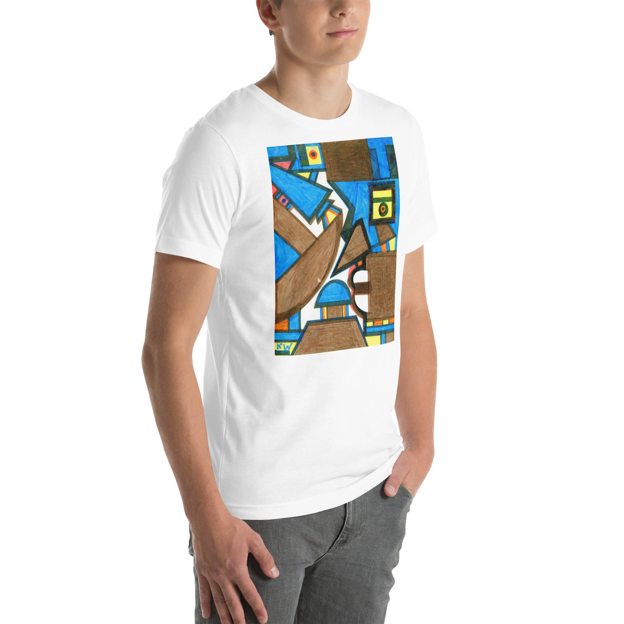 KW Gallery Wearable Art Tee 23 - Winter Sunshine Marketplace