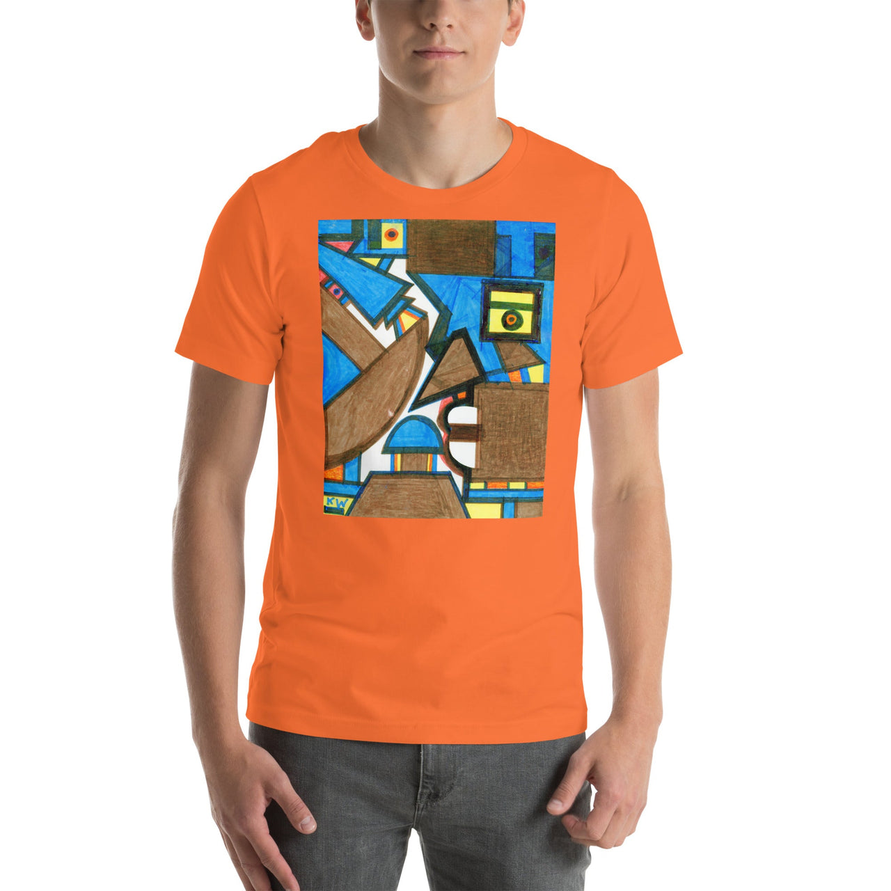 KW Gallery Wearable Art Tee 23 - Winter Sunshine Marketplace