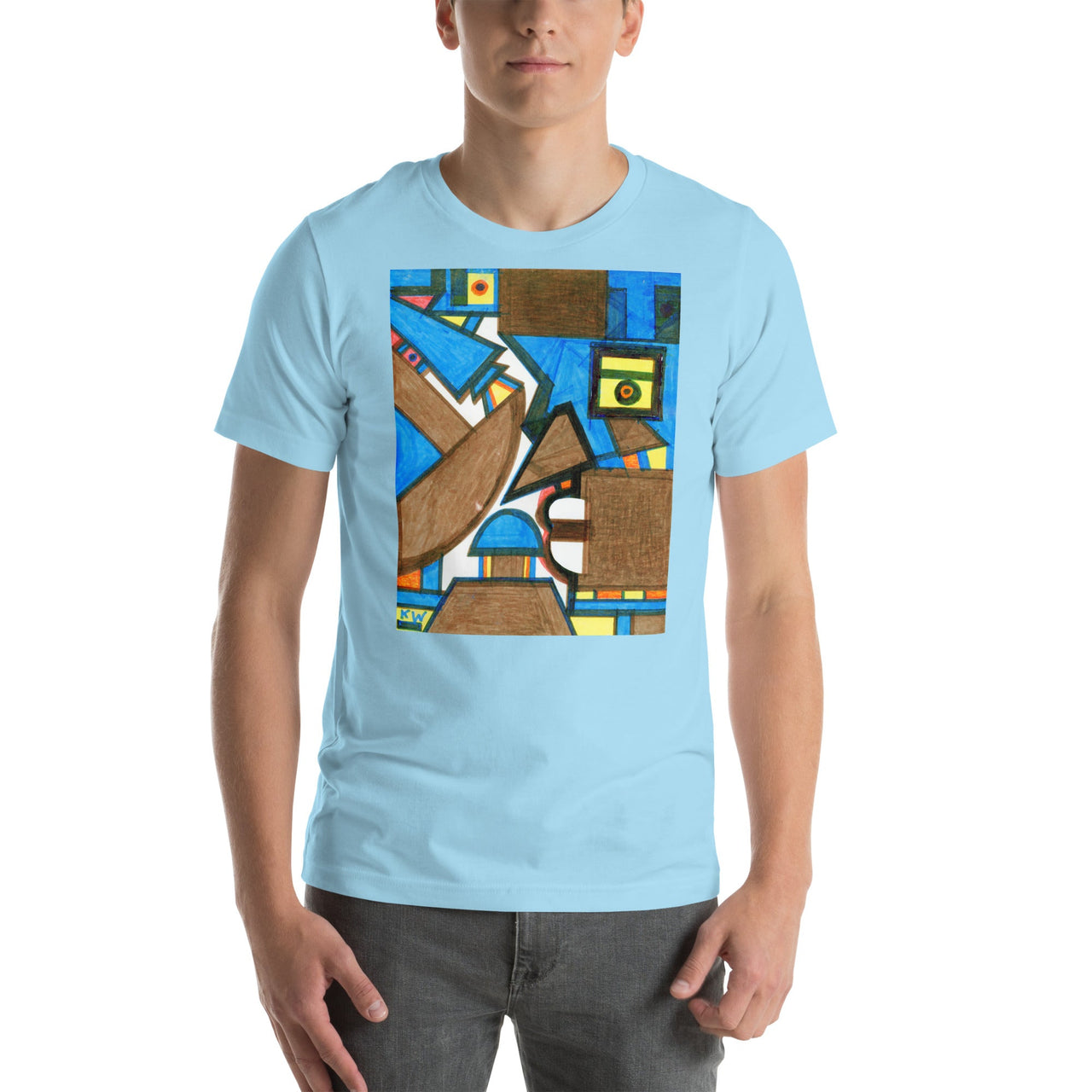 KW Gallery Wearable Art Tee 23 - Winter Sunshine Marketplace