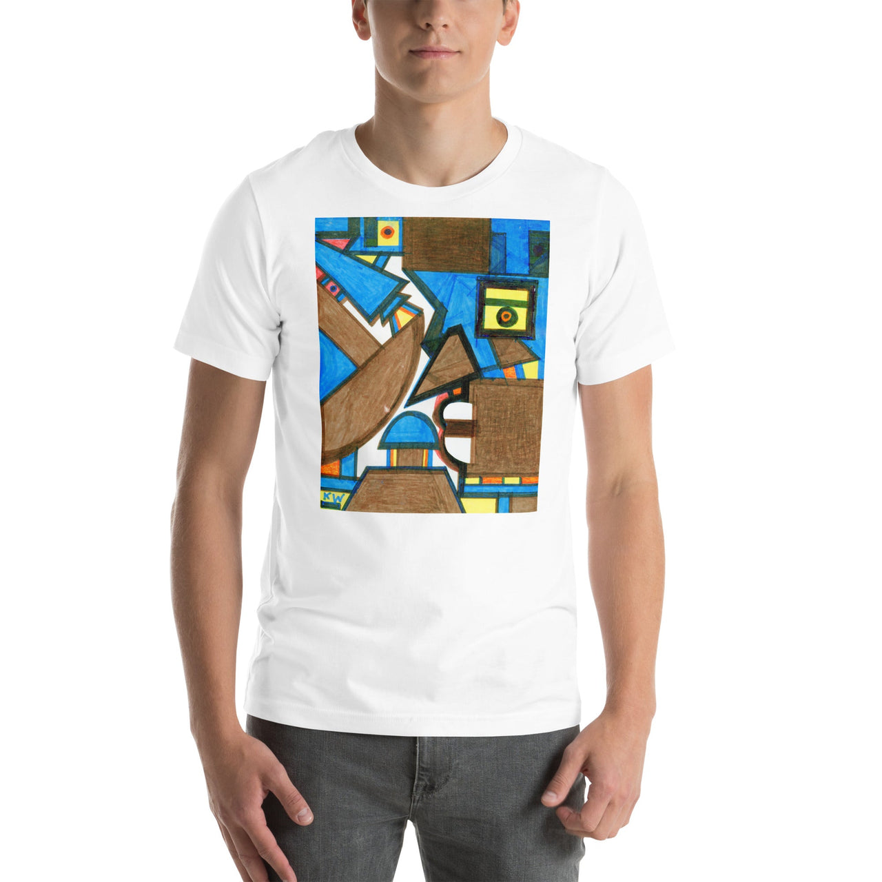 KW Gallery Wearable Art Tee 23 - Winter Sunshine Marketplace