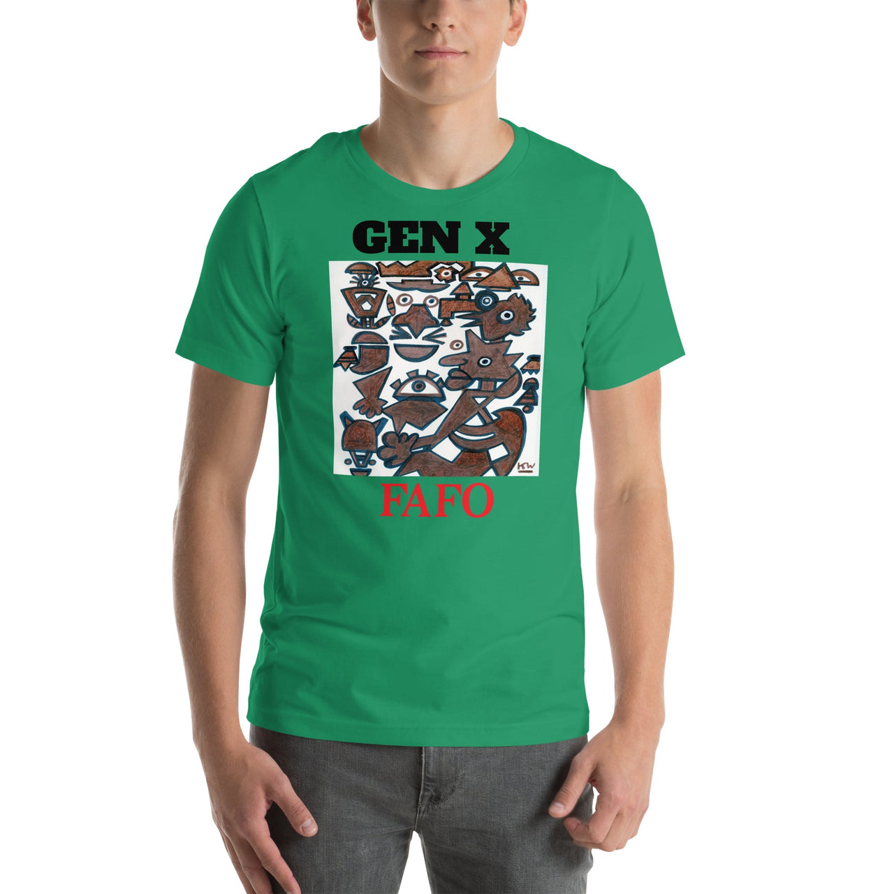 KW Gallery Wearable Art Tee 23 FAFO - Winter Sunshine Marketplace