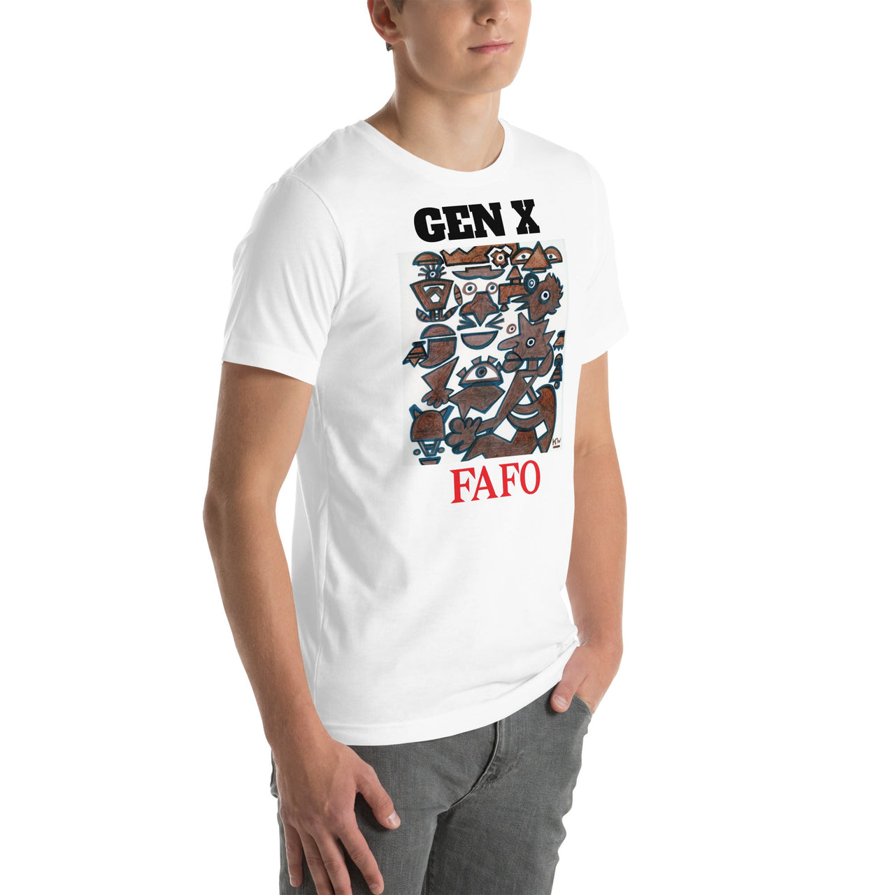 KW Gallery Wearable Art Tee 23 FAFO - Winter Sunshine Marketplace