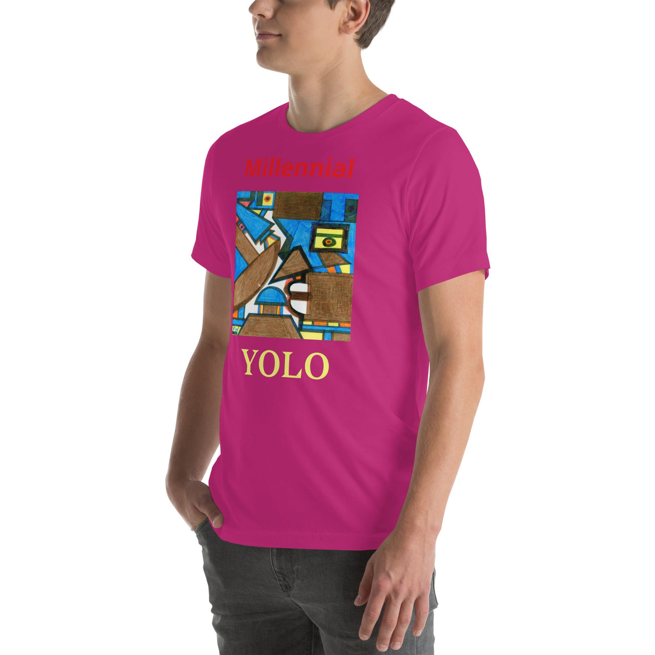 KW Gallery Wearable Art Tee 23 YOLO - Winter Sunshine Marketplace
