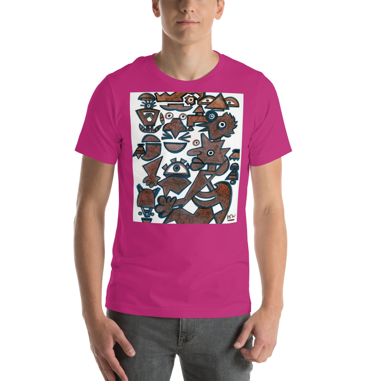 KW Gallery Wearable Art Tee 24 - Winter Sunshine Marketplace