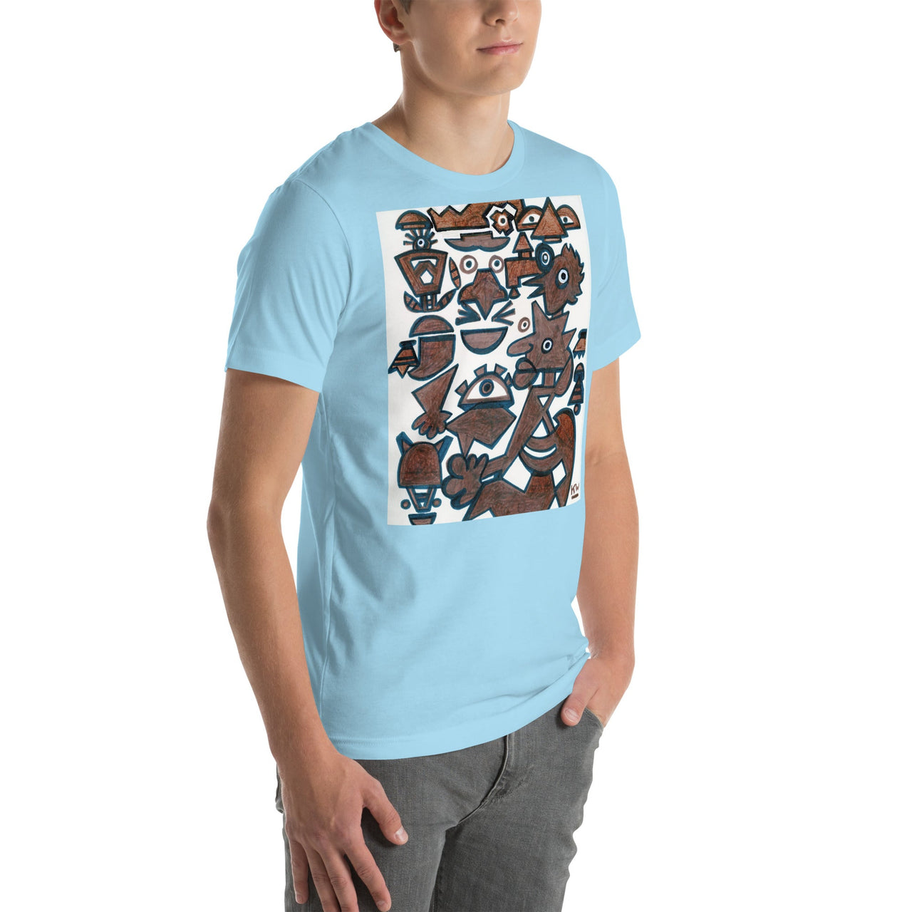 KW Gallery Wearable Art Tee 24 - Winter Sunshine Marketplace