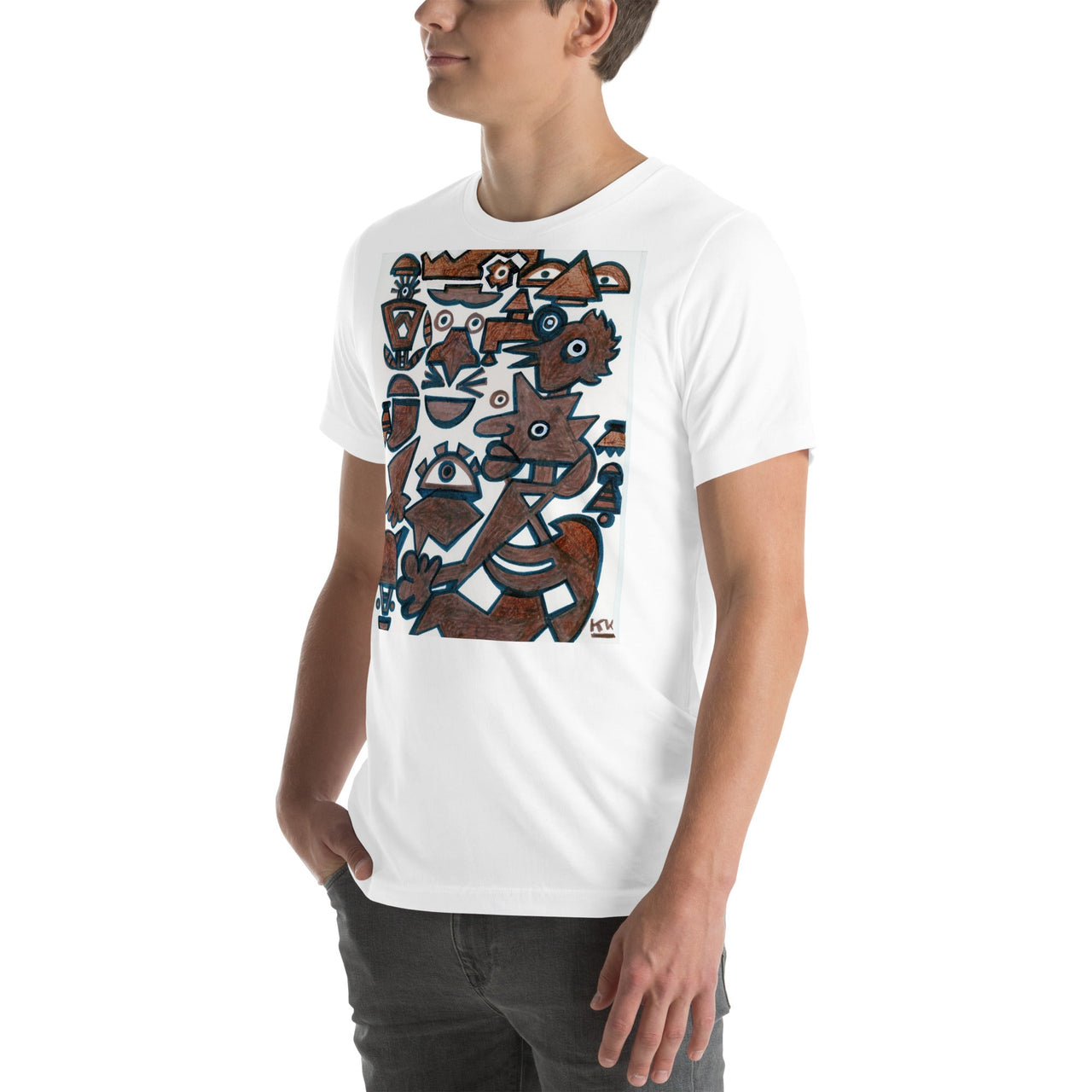 KW Gallery Wearable Art Tee 24 - Winter Sunshine Marketplace